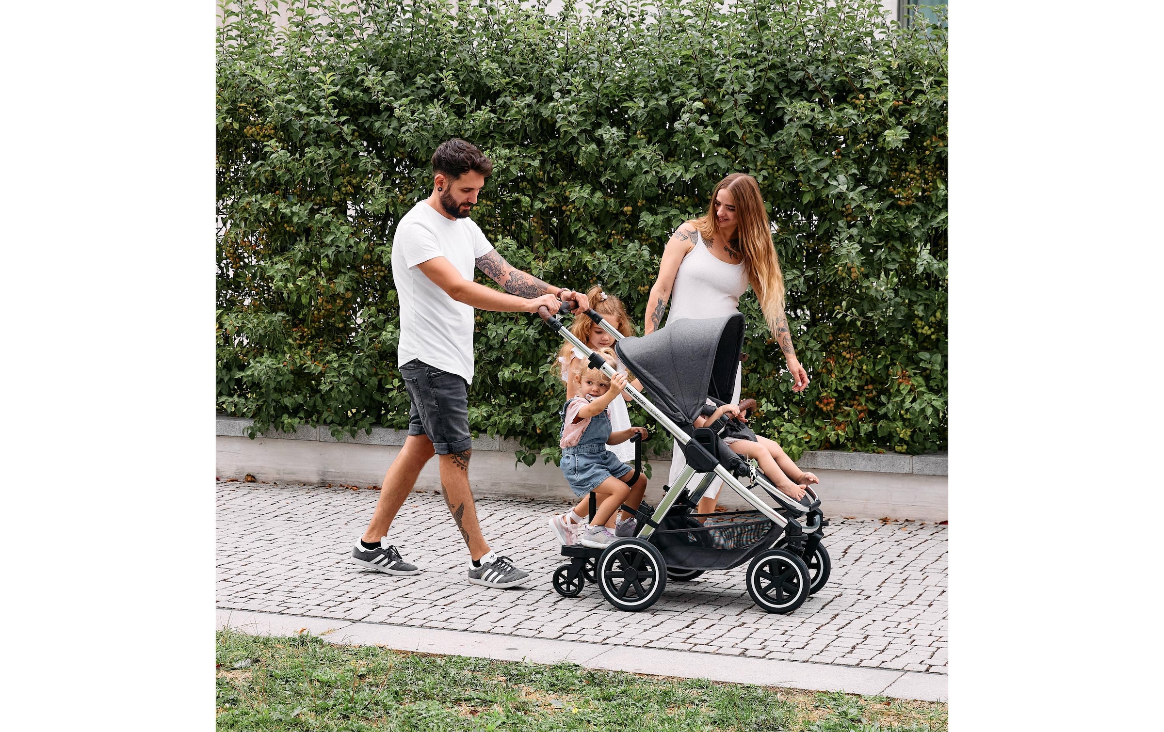 ABC Design Kinderwagenaufsatz »Kiddie Ride on 2 Sitz«