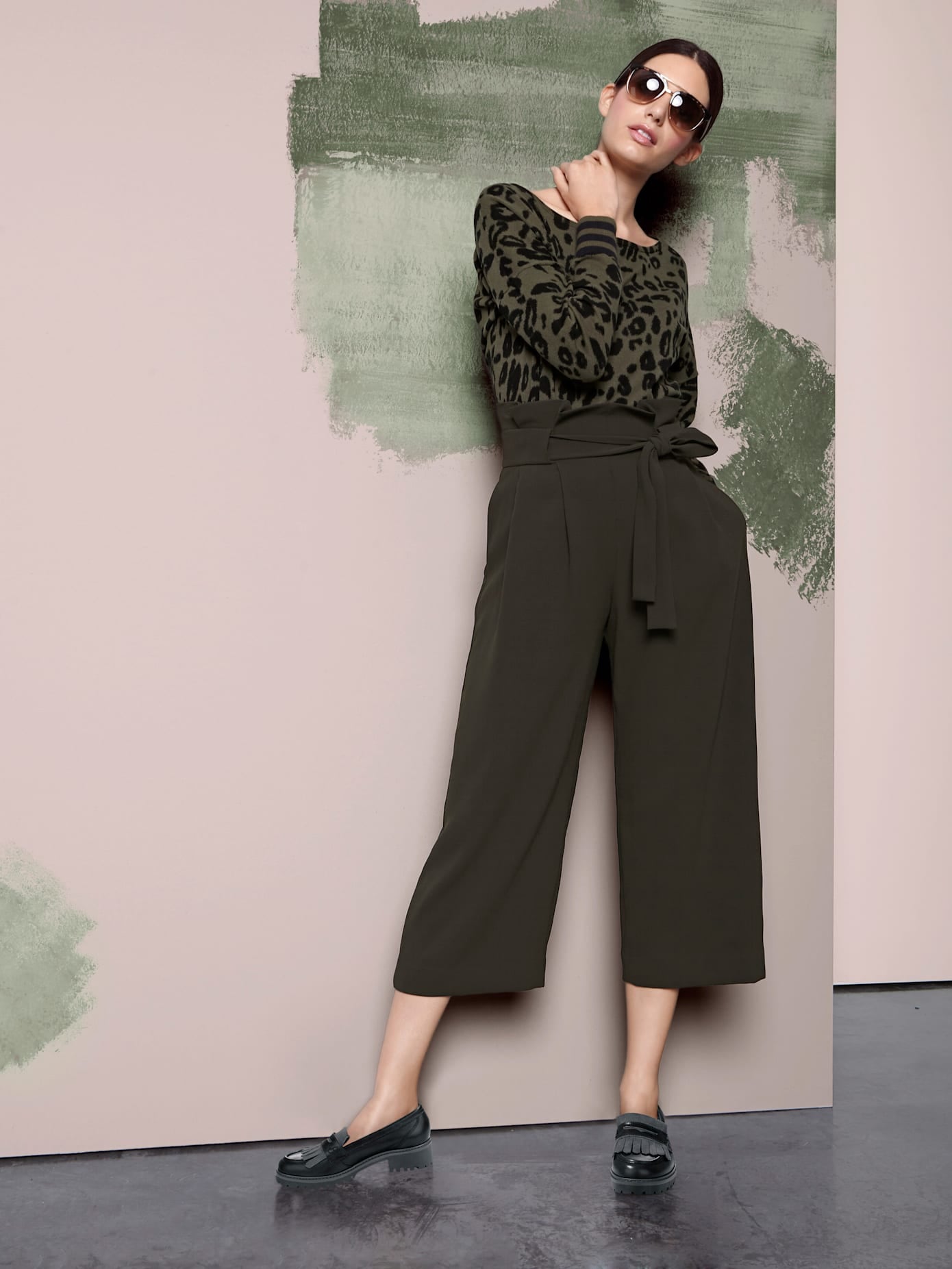 Image of heine Strickpullover "Druck-Pullover"