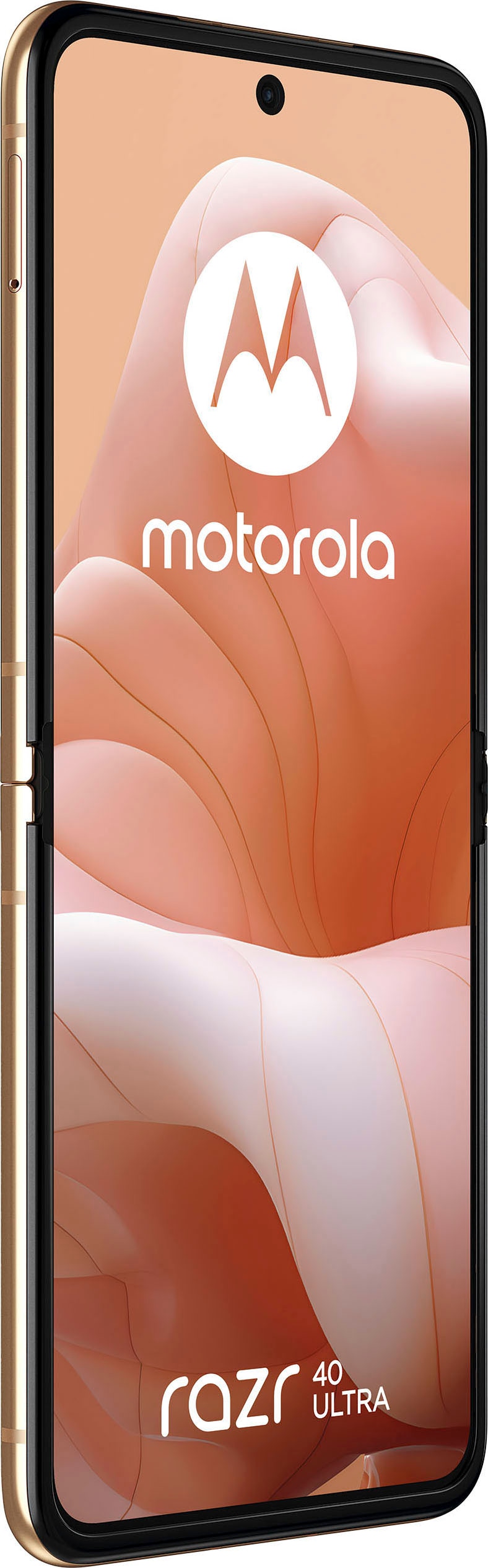 Motorola Smartphone »Motorola razr40 ultra« Peach Fuzz