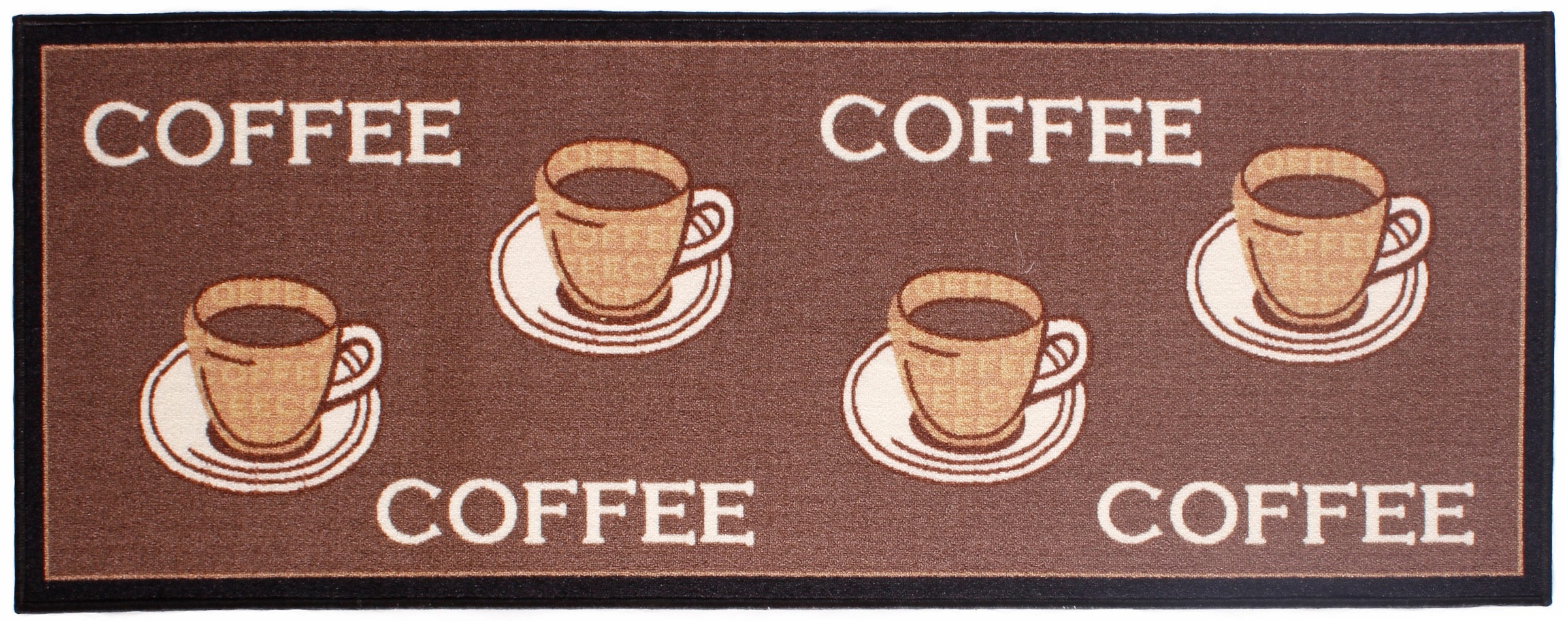 Andiamo Küchenläufer »Coffee«, rechteckig, Motiv Kaffee, mit Schriftzug,  Küche jetzt kaufen