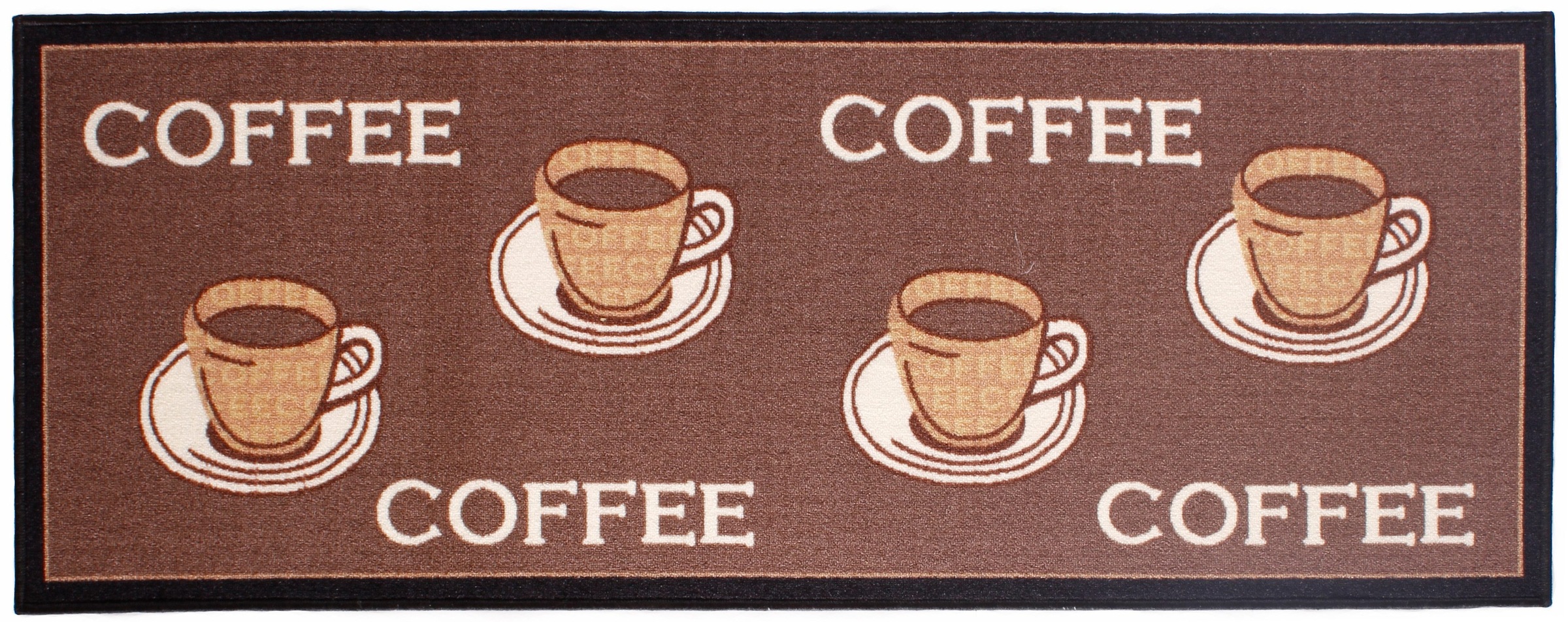 Image of Andiamo Küchenläufer »Coffee«, rechteckig, 5 mm Höhe, Motiv Kaffee, mit Schriftzug, Küche bei Ackermann Versand Schweiz