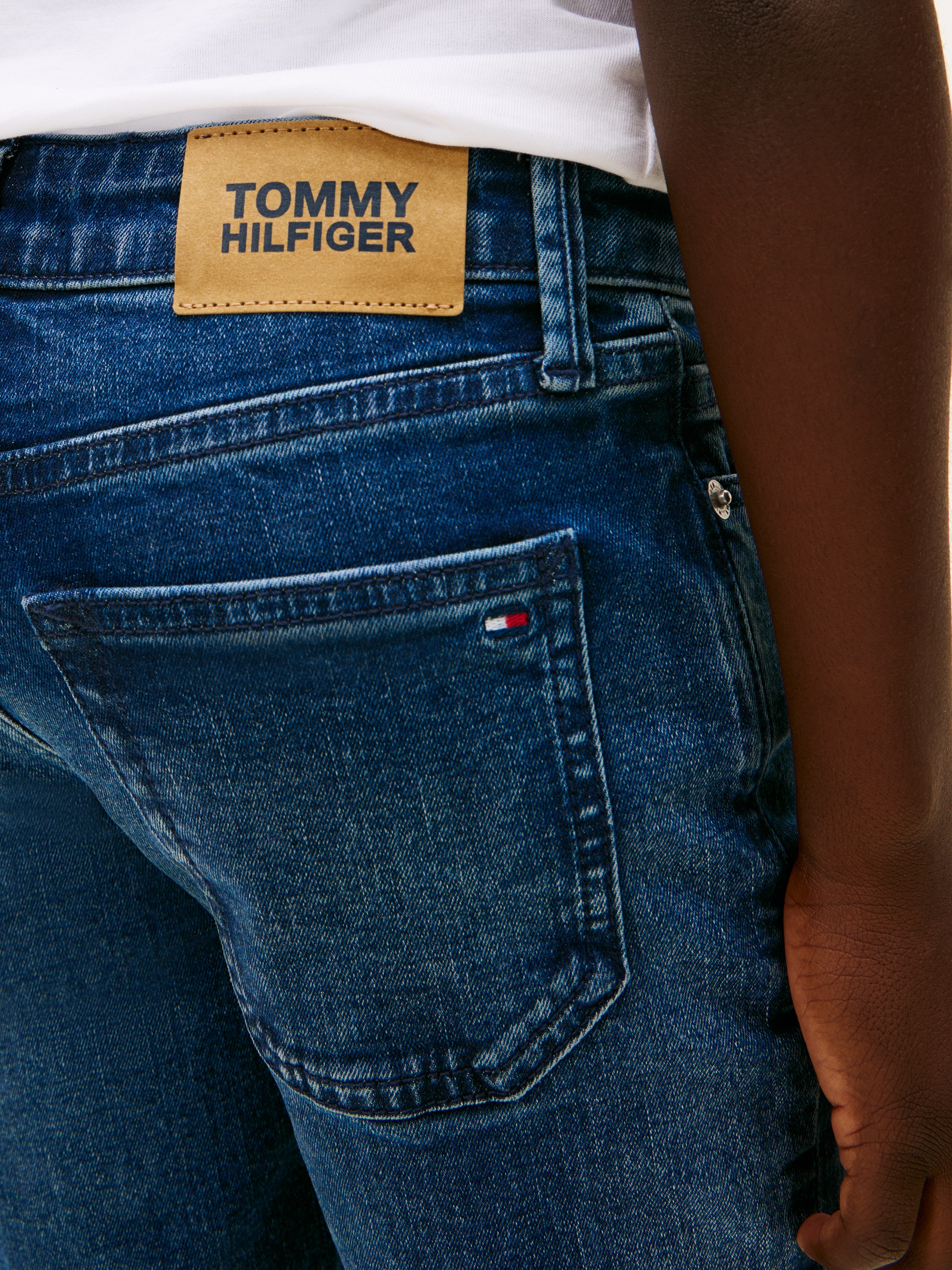 Tommy Hilfiger Jeans droit »STRAIGHT DARK JEANS« Regular fit, für Kinder bis 16 Jahre