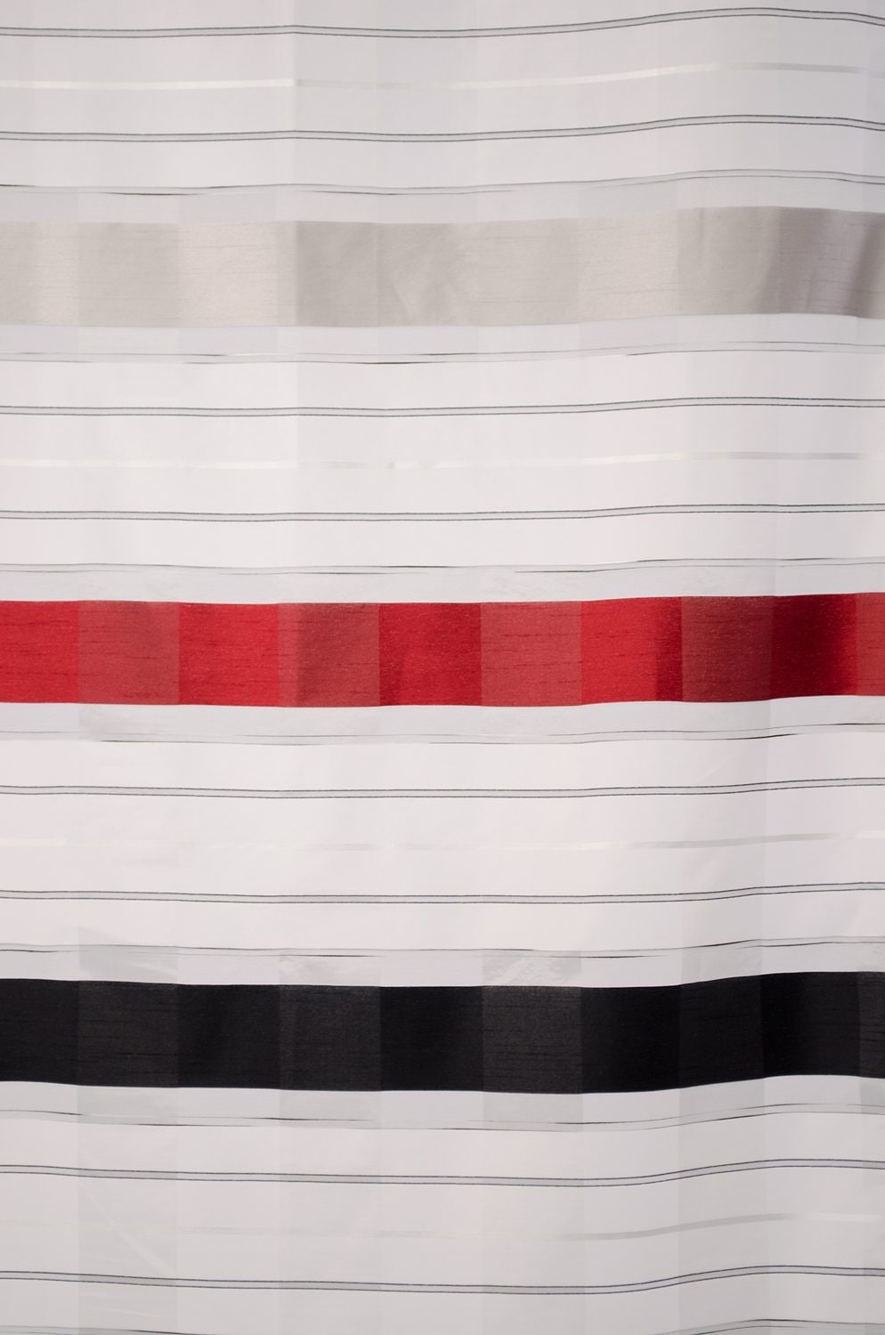 HOMING Rideau »Norris« Boucles 1 cuis tlg. rayures, moderne, dégradé de couleurs, salon, chambre