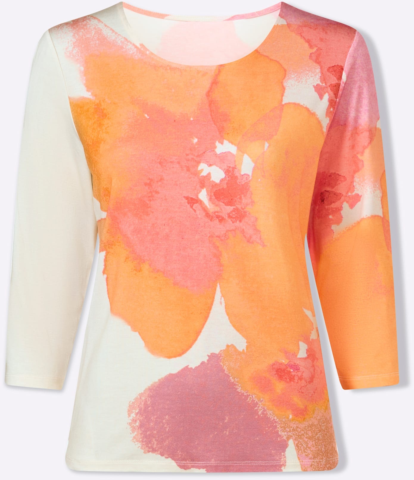 heine 3/4-Arm-Shirt »Druck-Shirt« 1 tlg.