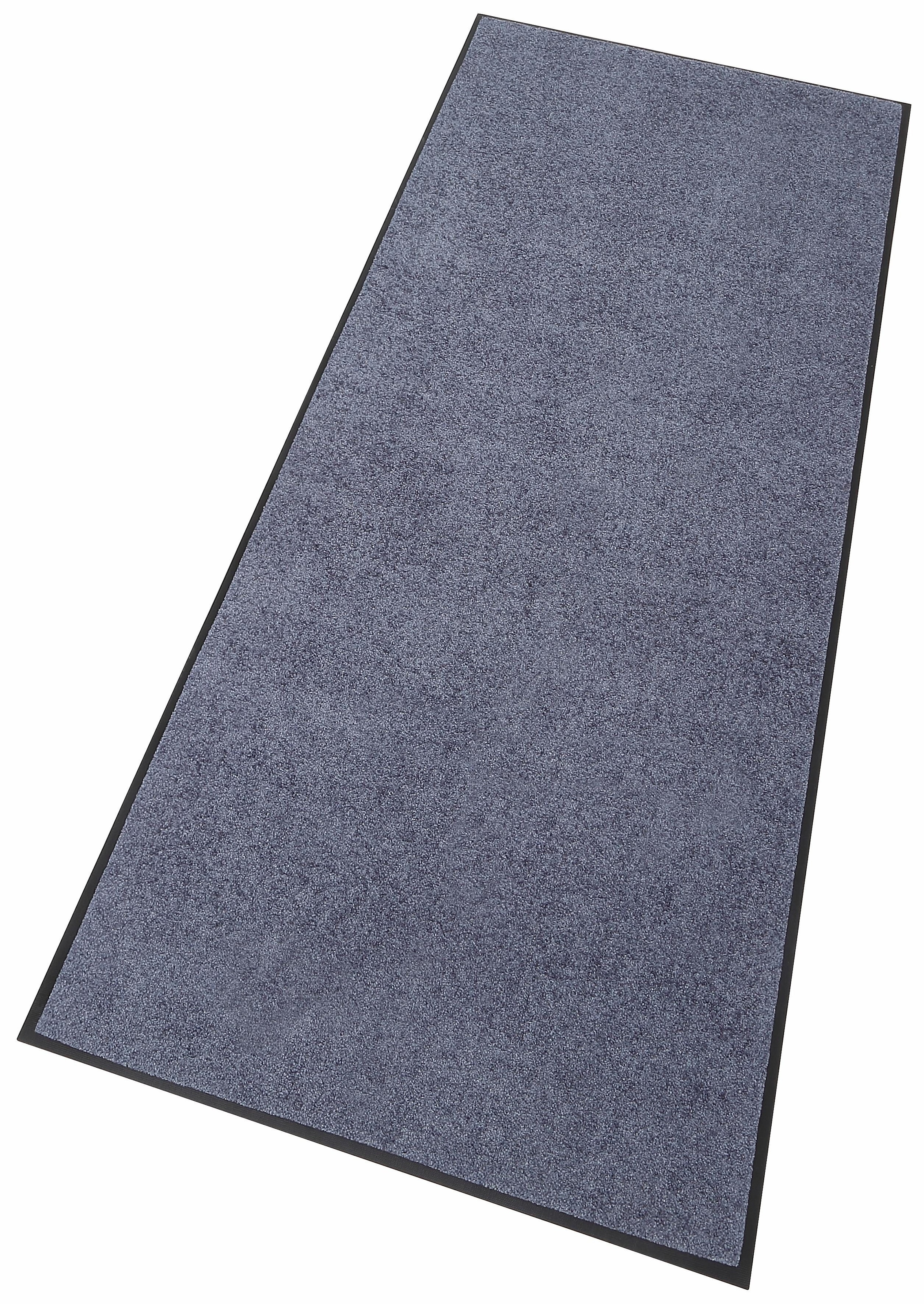wash+dry by Kleen-Tex Fussmatte »Trend Uni, Schmutzfangmatte, waschbar«, rechteckig, 7 mm Höhe, rutschhemmend, In- und Outdoor geeignet, auch als Läufer erhältlich