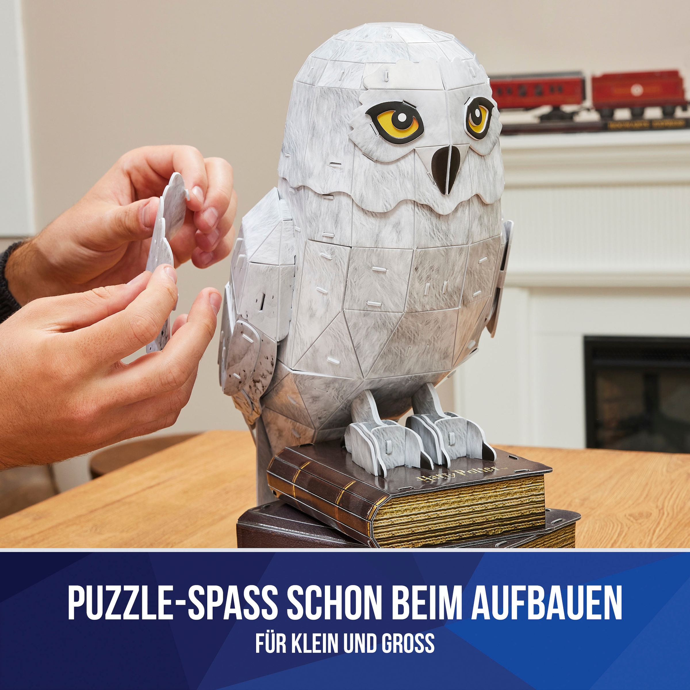 Spin Master Puzzle 3D »4D Build - Harry Potter - Hedwig Eule«
