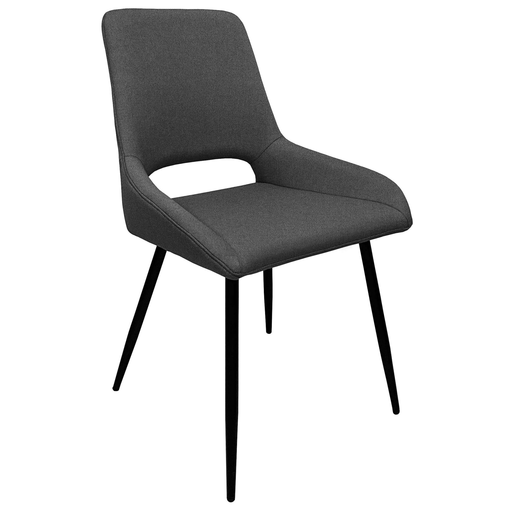 GOODproduct Chaise de salle à manger »Derrek« (Ensemble) im 2 er Set mit gepolsterter  Rückenlehne