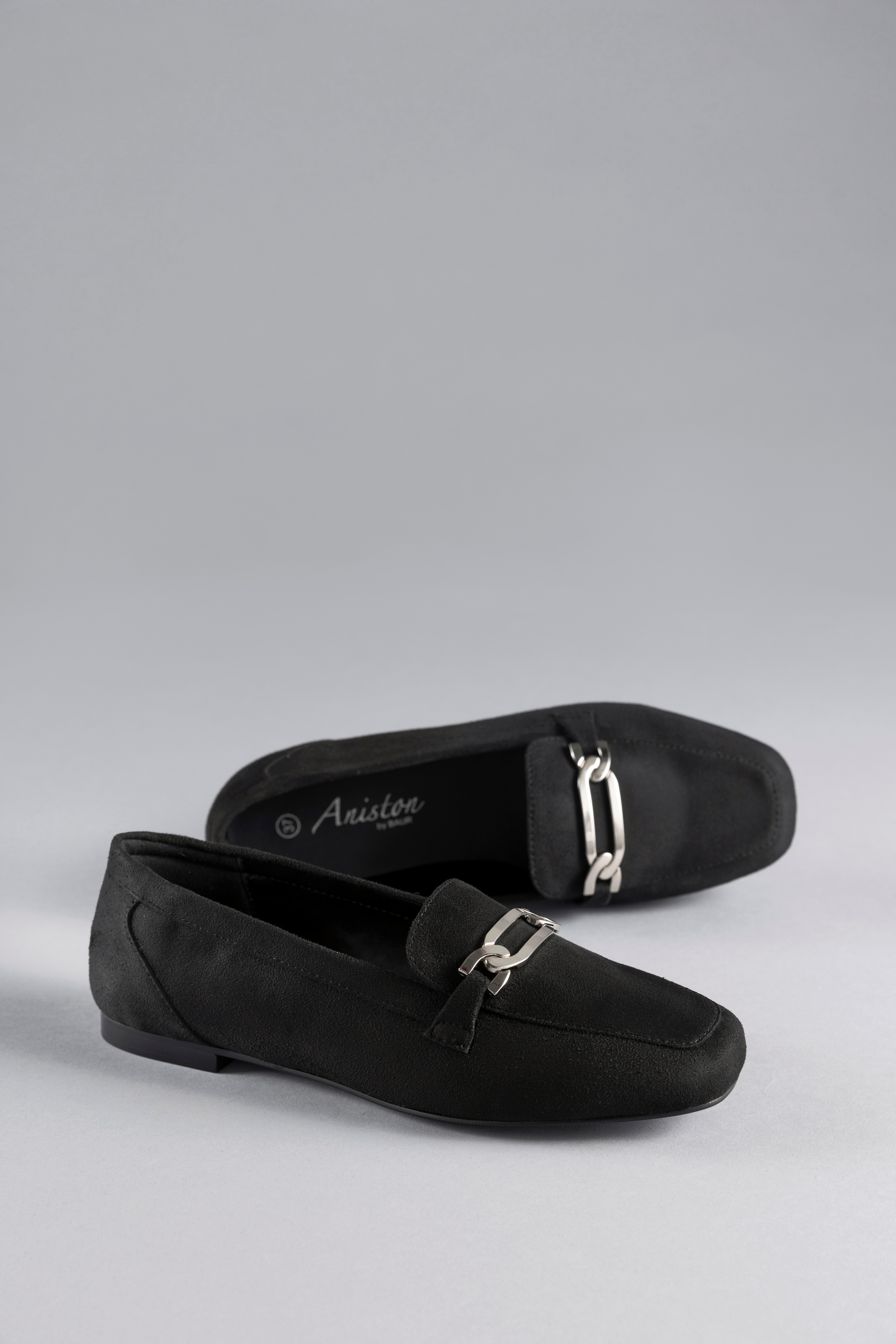 Image of Aniston SHOES Loafer Slipper, Schlupfschuh, Flat, Schmuckspange