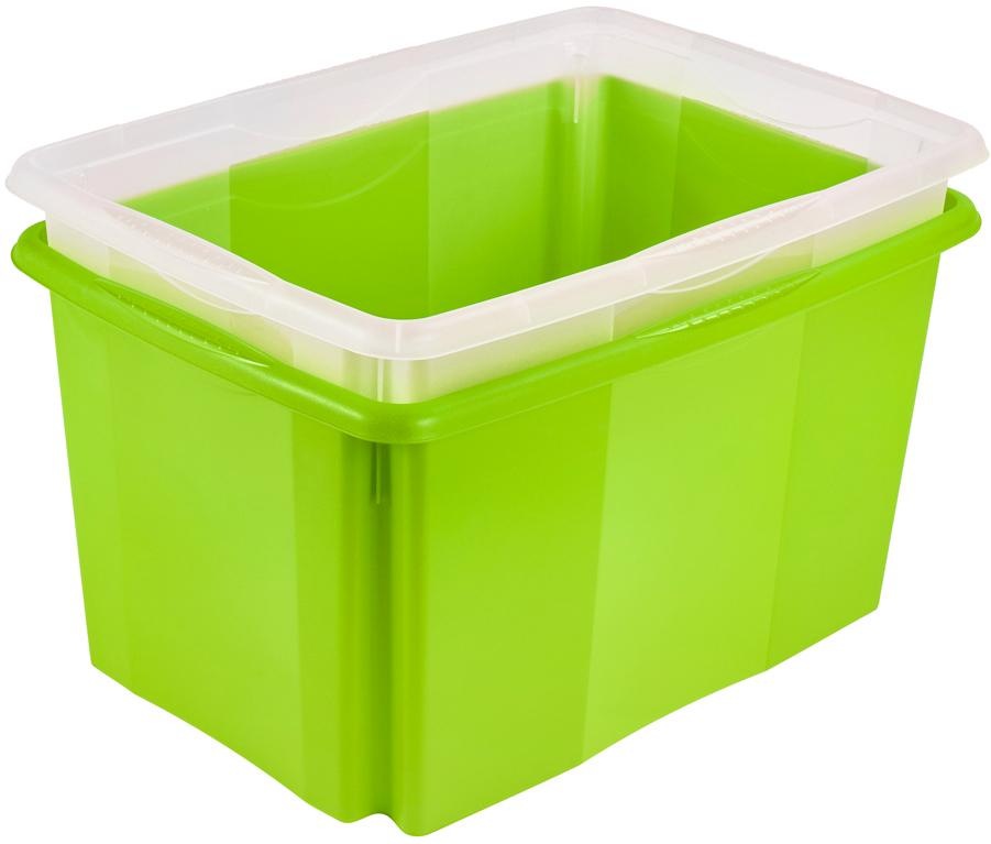 keeeper Aufbewahrungsbox "emil" 45 L, mit Deckel, hochwertiger Kunststoff