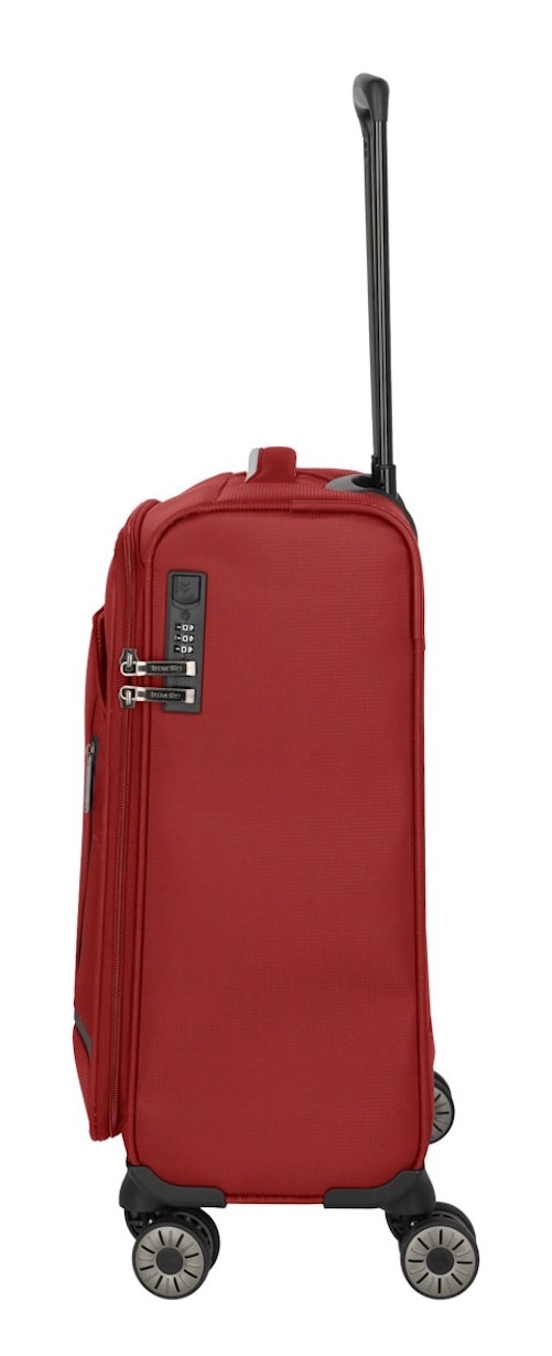 travelite Trolley pour bagages à main »JETPACK Max 4 Cabin Handgepäck Koffer« 41 litre 4 Rollen bagage souple, compatible Ryanair, Condor et de nombreuses compagnies aériennes courantes