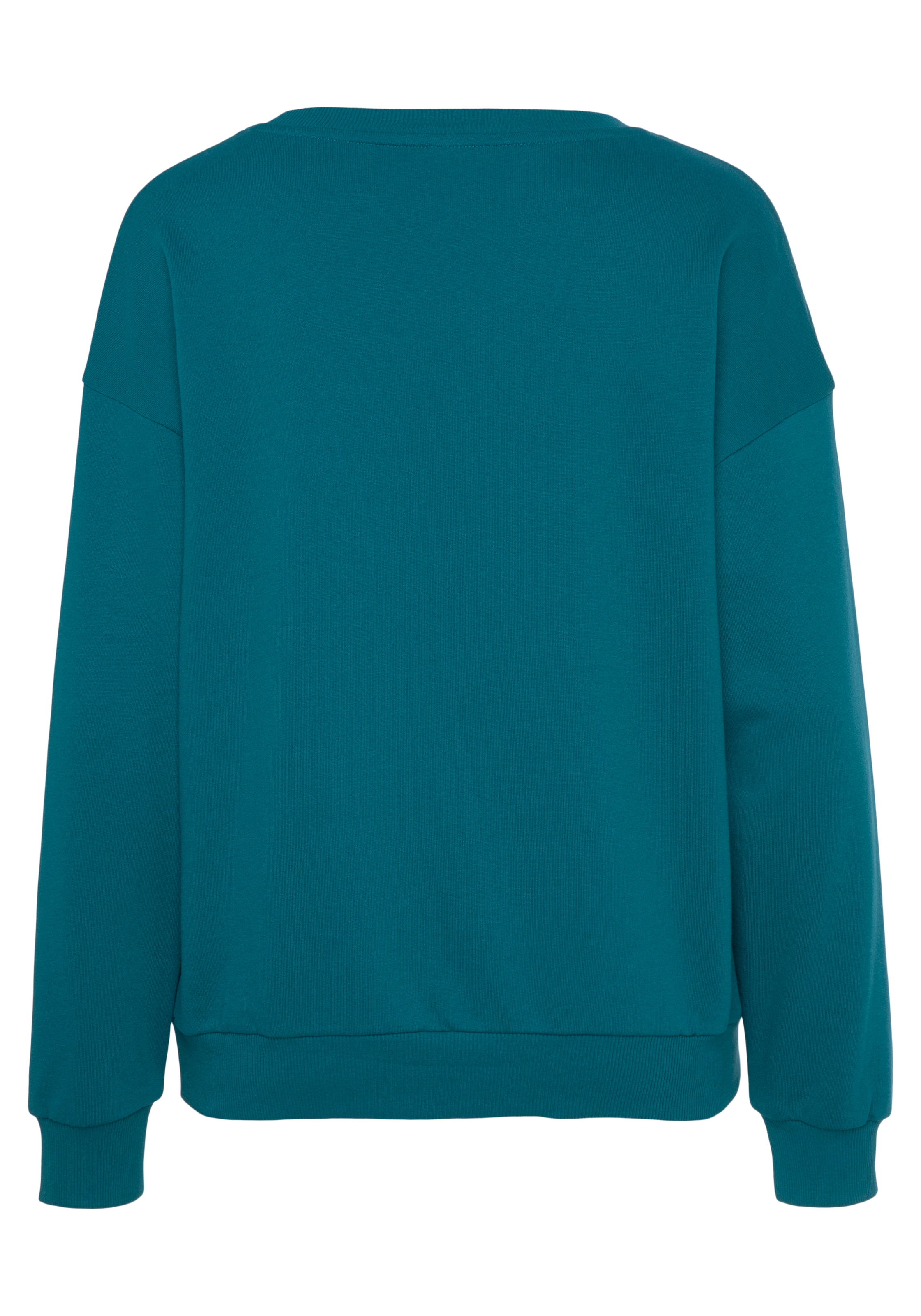 Vivance Sweater, mit schönem Frontprint, Loungewear