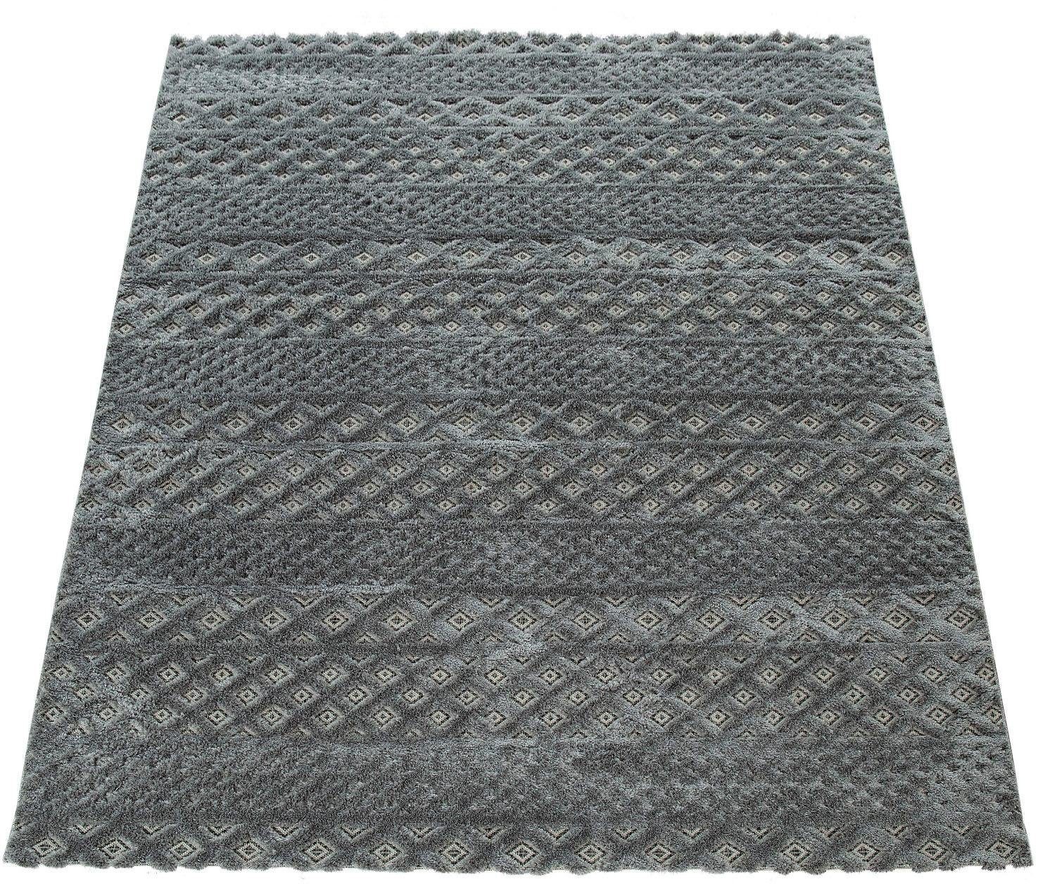 Image of Paco Home Teppich »Demension 711«, rechteckig, 18 mm Höhe, Hoch-Tief Effekt, 3D-Optik, Wohnzimmer bei Ackermann Versand Schweiz