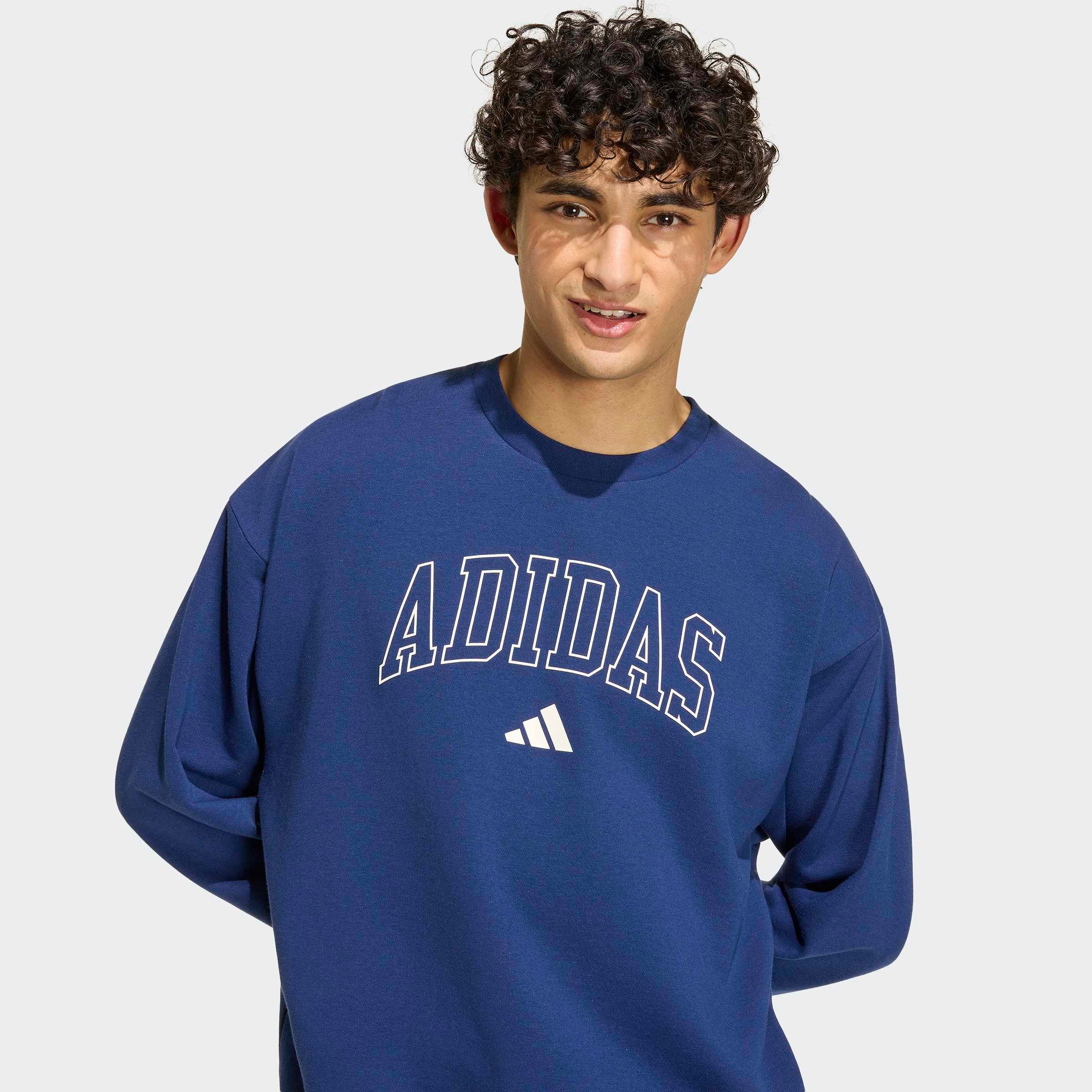 adidas Sportswear Sweat-shirt »SEASONAL ESSENTIALS COLLEGIATE FRENCH TERRY CREW«
