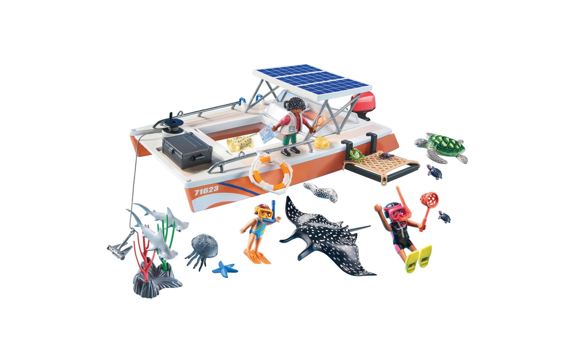 Playmobil® Spielbausteine »Wiltopia Korallenriff Plattform 71623«, (67 St.)