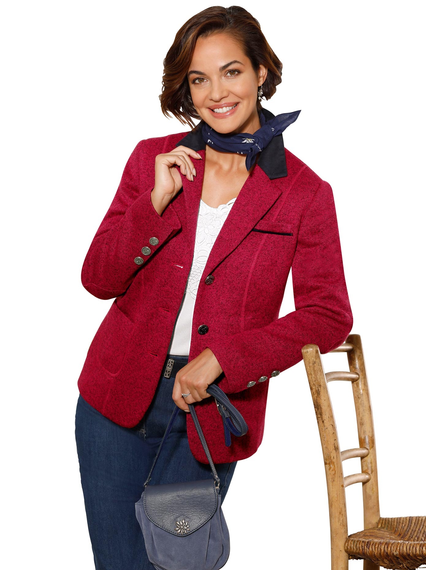 Blazer im trachtigen Janker-Stil