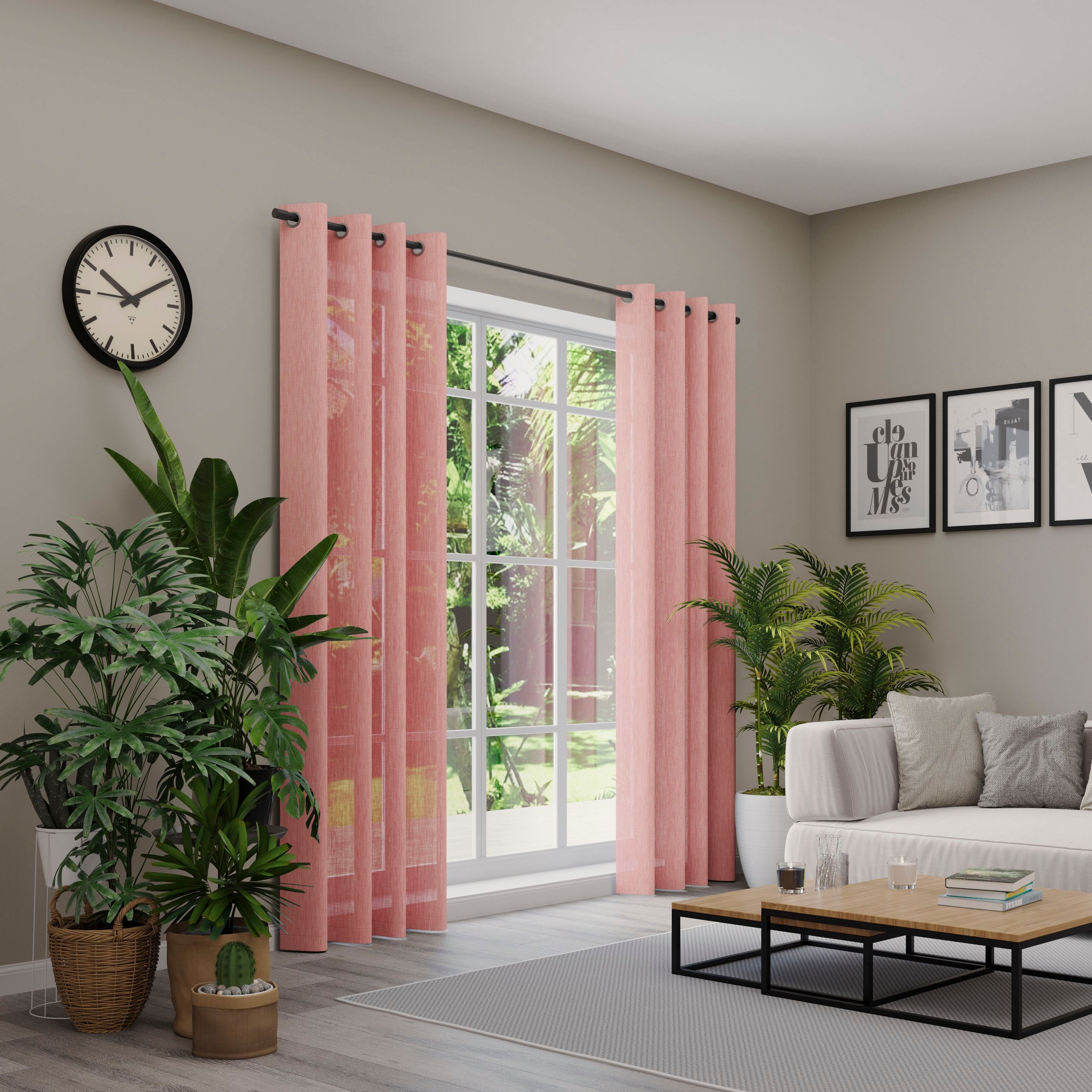 Neutex for you! Vorhang »Libre-ECO« Ösen 1 Stk. tlg. Breite 142 cm, nach Mass