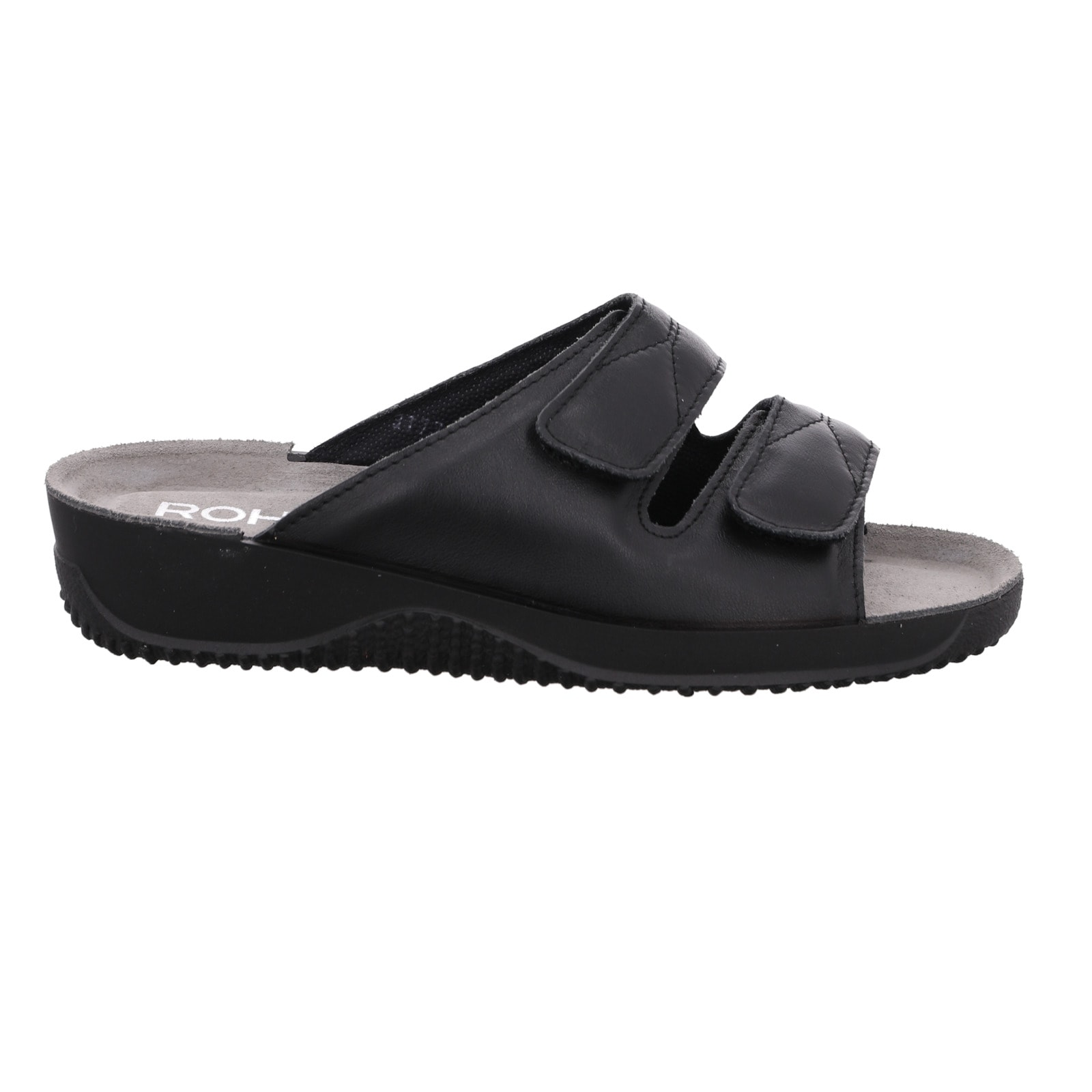 Rohde Pantolette »Soltau-40«  chaussure confortable, chaussure à scratch avec talon compensé