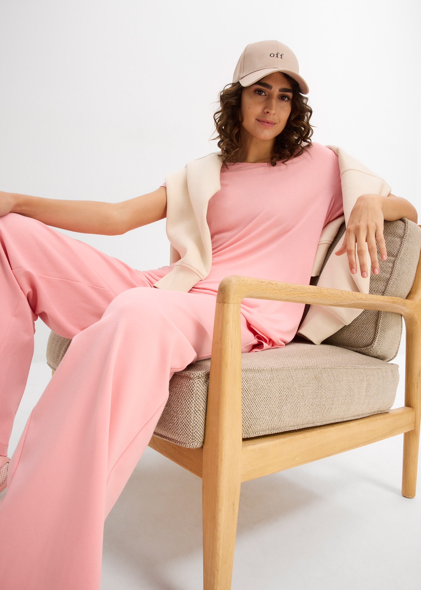 bonprix T-shirt long bequeme Passform, perfekt zu Leggings  und schmalen Hosen