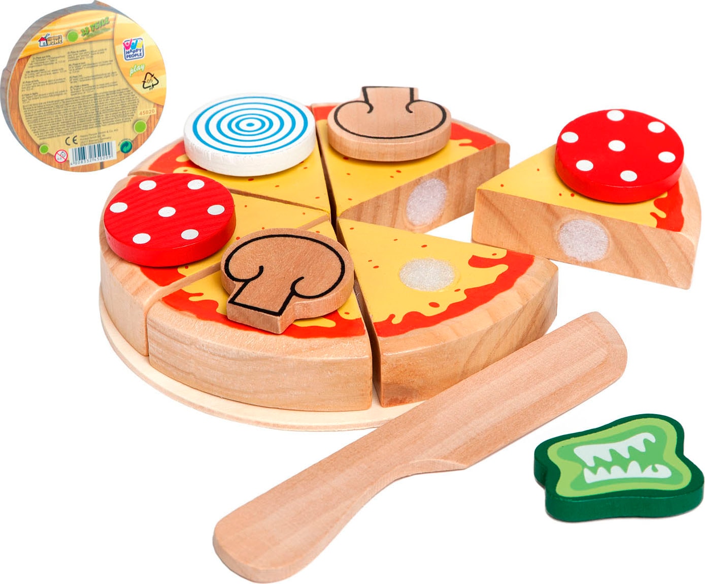 Happy People Spiellebensmittel »Pizza«