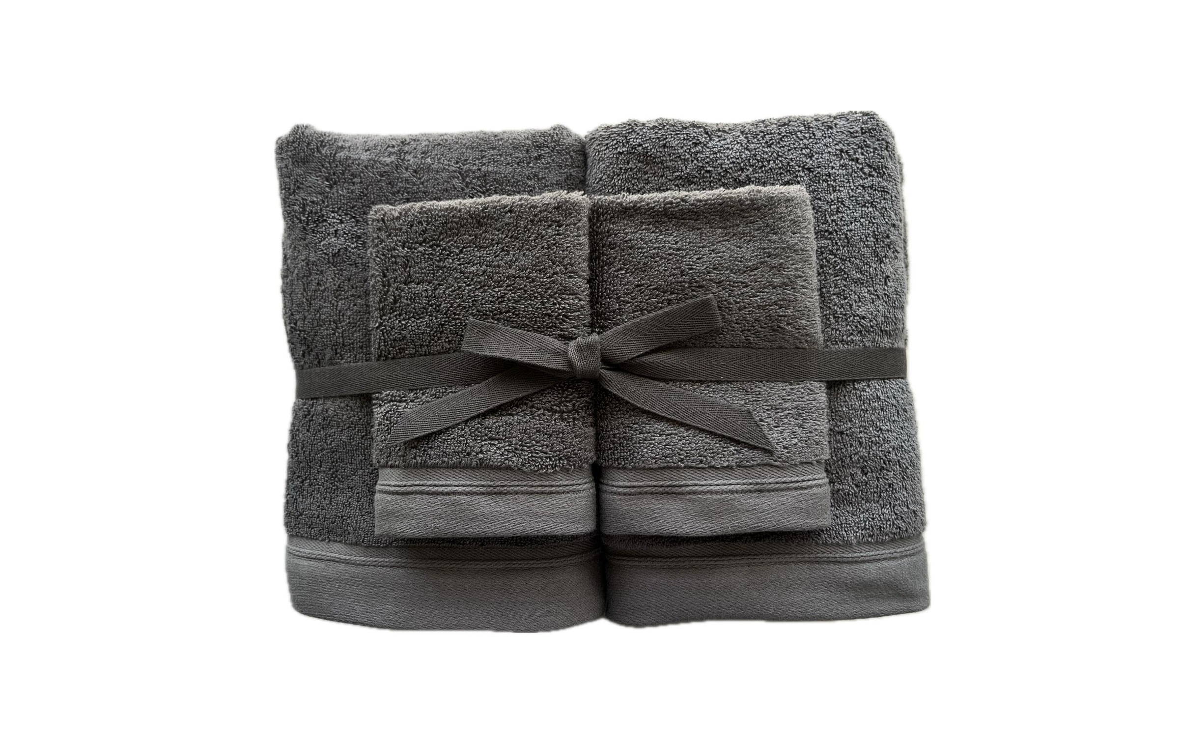 Image of Handtuch Set "Mimo Frottierwäscheset 6 Stück" 6 tlg. Frottier Set aus Badetüchern, Handtüchern und Waschlappen