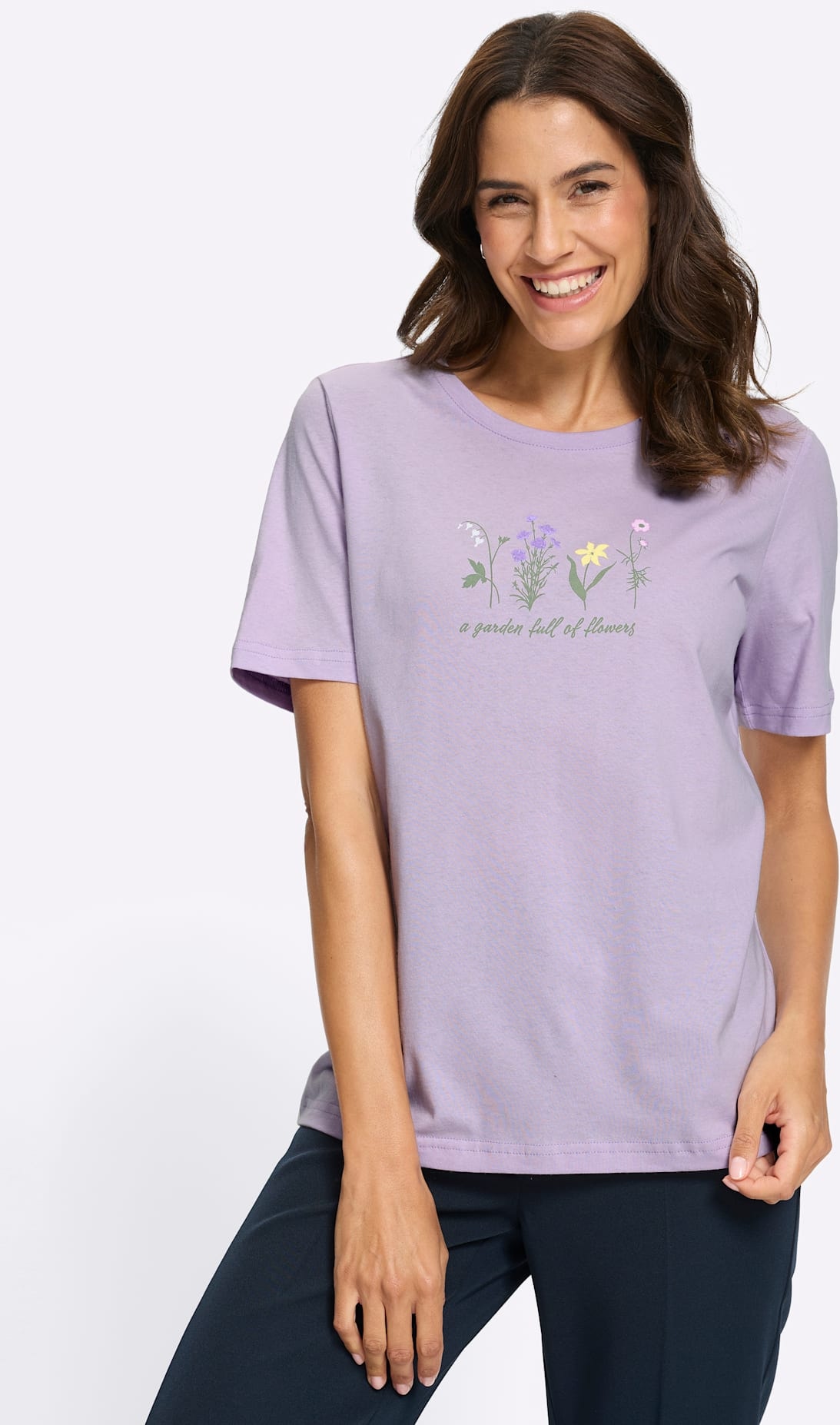 Inspirationen Rundhalsshirt "Rundhals-Shirt" 1 tlg.