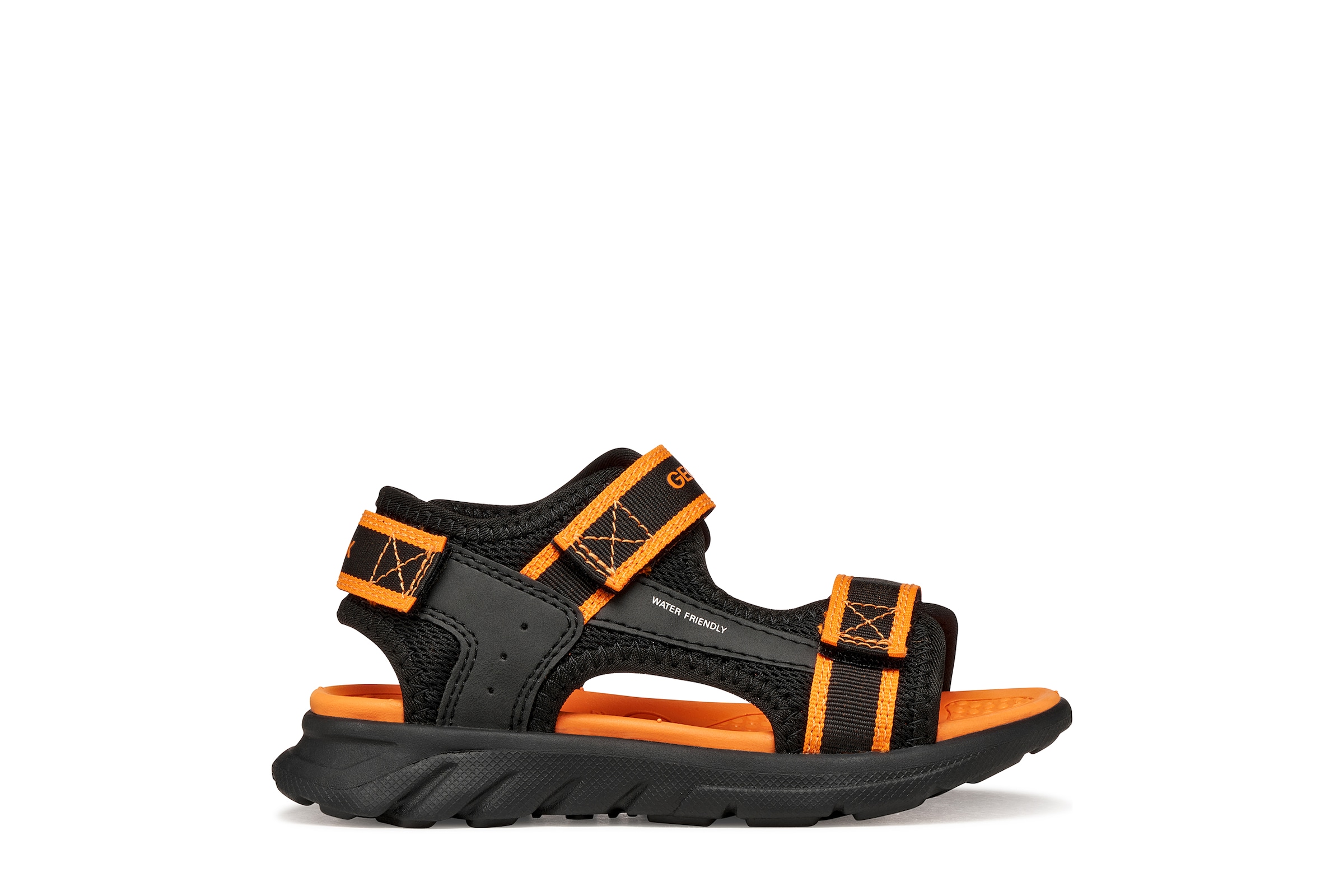 Geox Sandale »J SANDAL AIRADYUM BO«  Chaussure à scratch, chaussure de loisirs avec gabarit de taille à télécharger