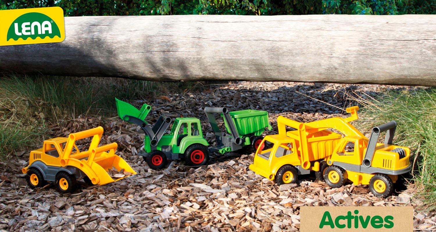 Lena® Spielzeug-Müllwagen »Actives« Made in Europe