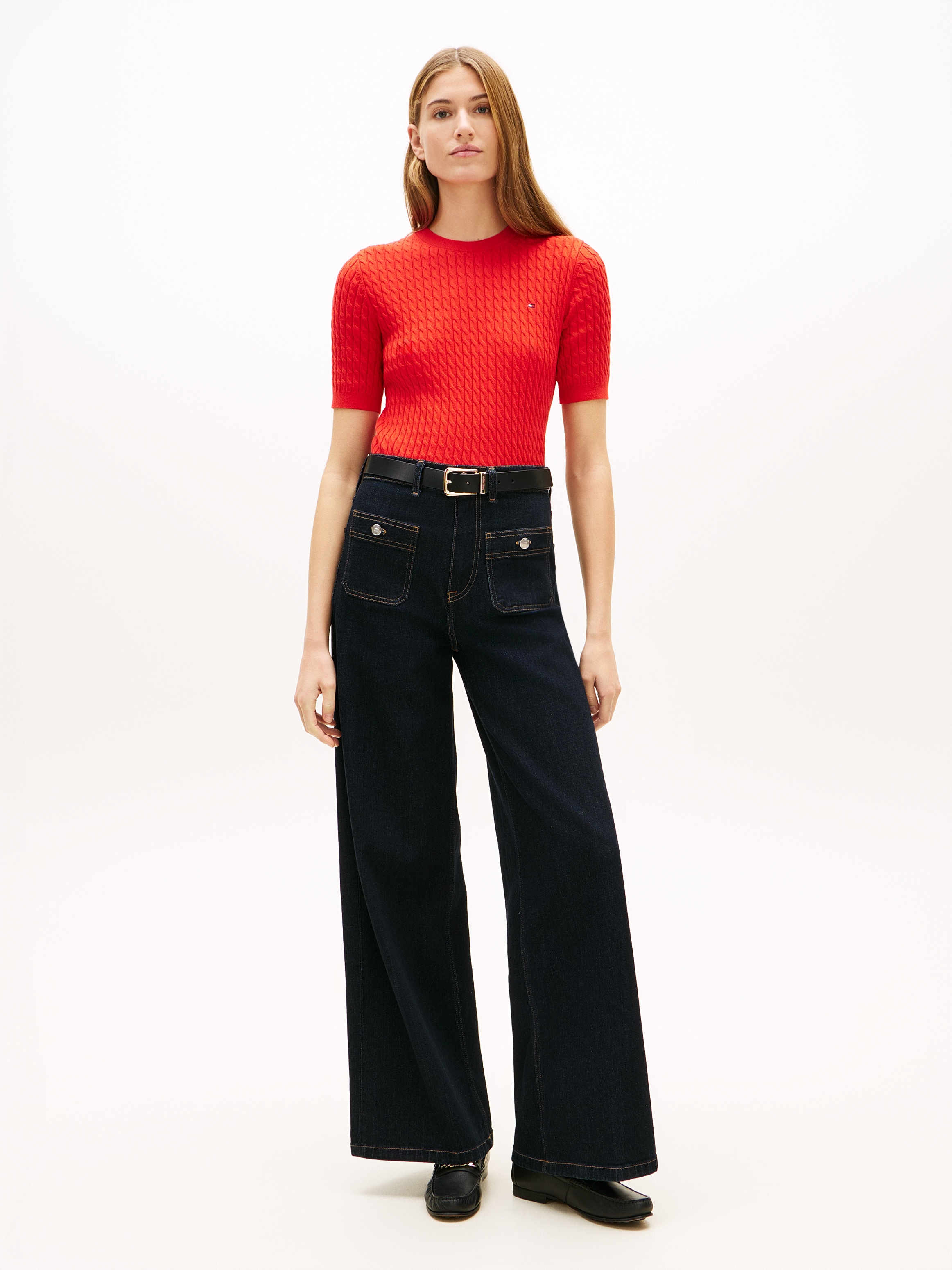 Tommy Hilfiger Jeans à 5 poches »DNM RINSE 70's WIDE LEG HW«