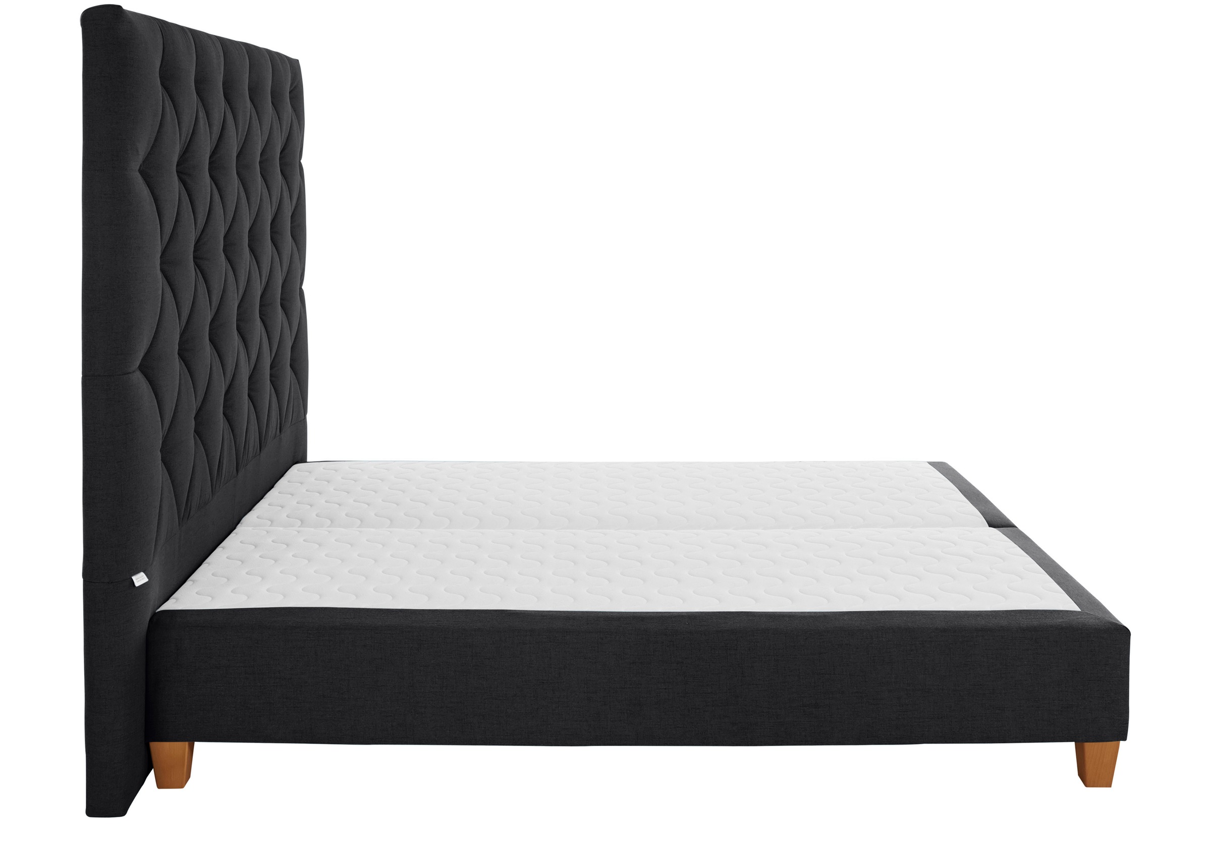 Guido Maria Kretschmer Home&Living Boxspringbett »Harmones hoch«, in 3 Breiten, Härtegrad auch im Mix mit je 1 Matratze in H2 und H3