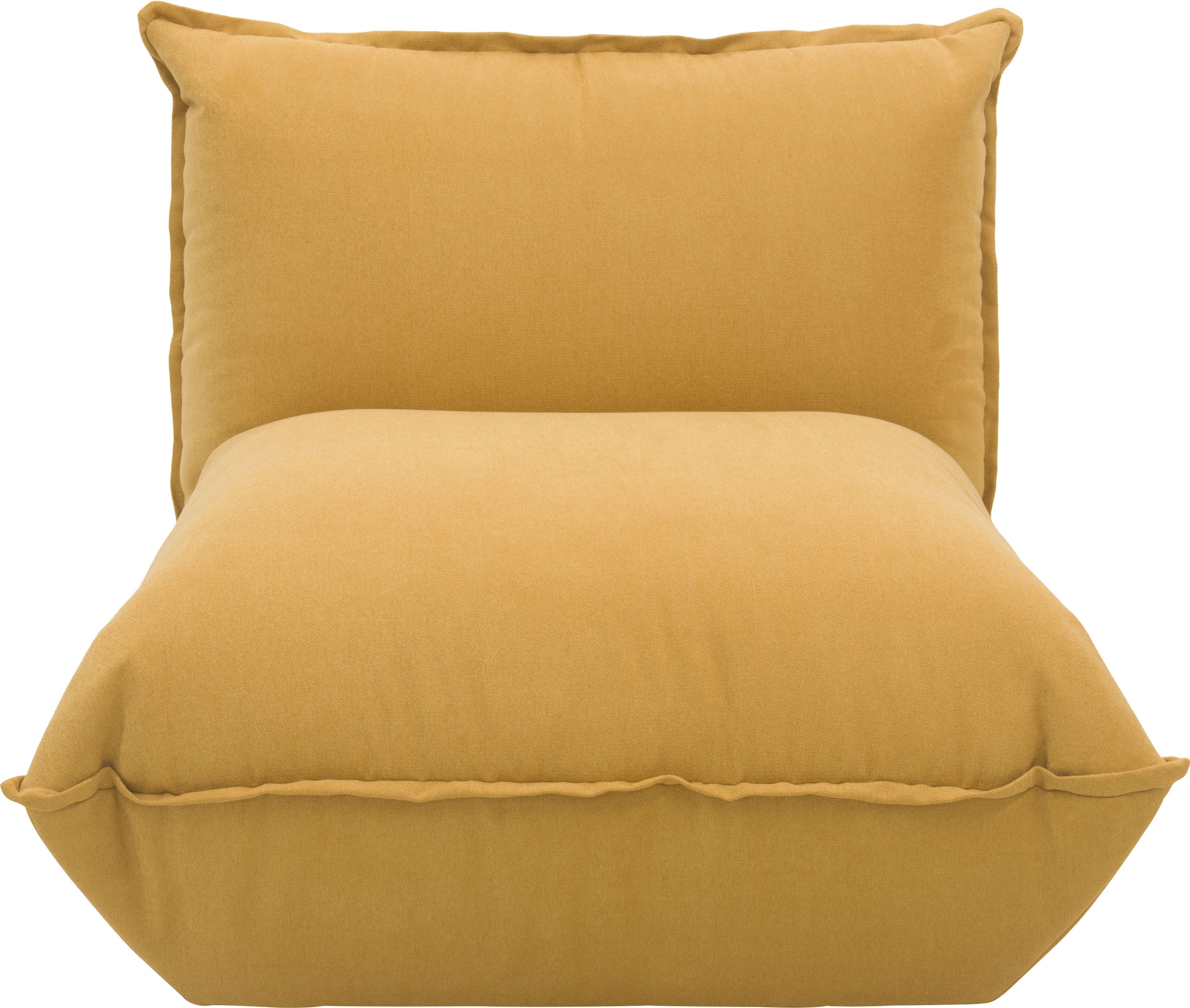 DOMO collection Fauteuil »Nantes Loungesessel, Wohlfühlsessel mit 360° Drehfunktion« hochwertig gepolstert mit Federkern, Struktur weich, mango