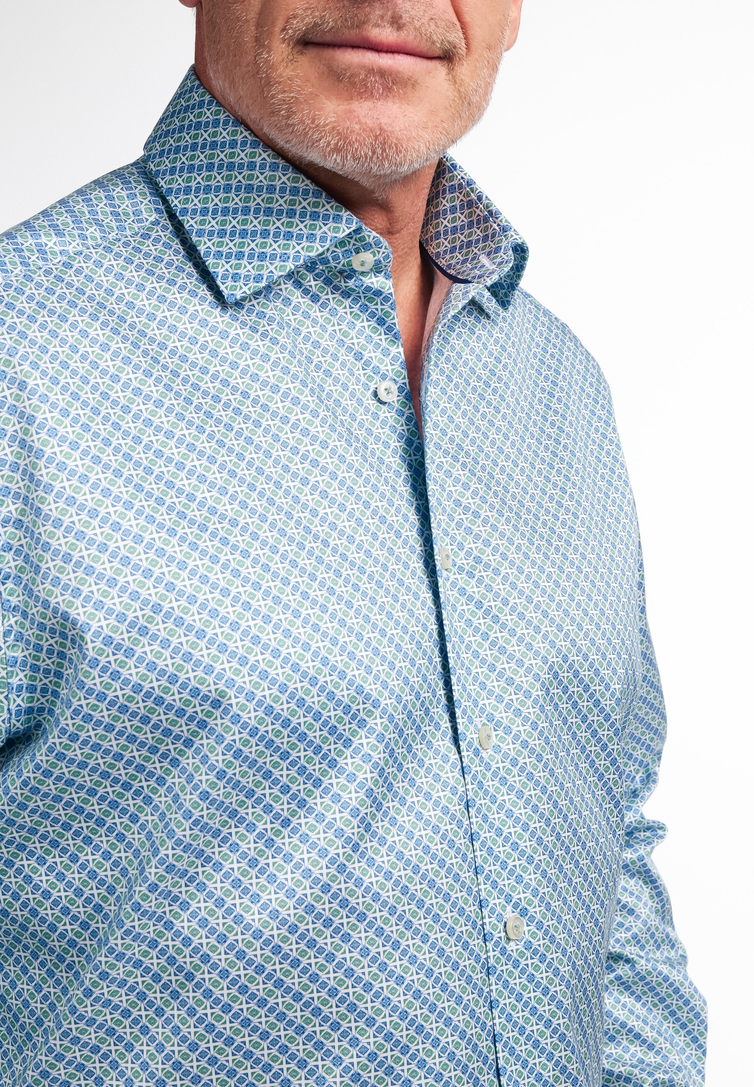 Eterna Langarmhemd »COMFORT FIT« NON IRON (bügelfrei)