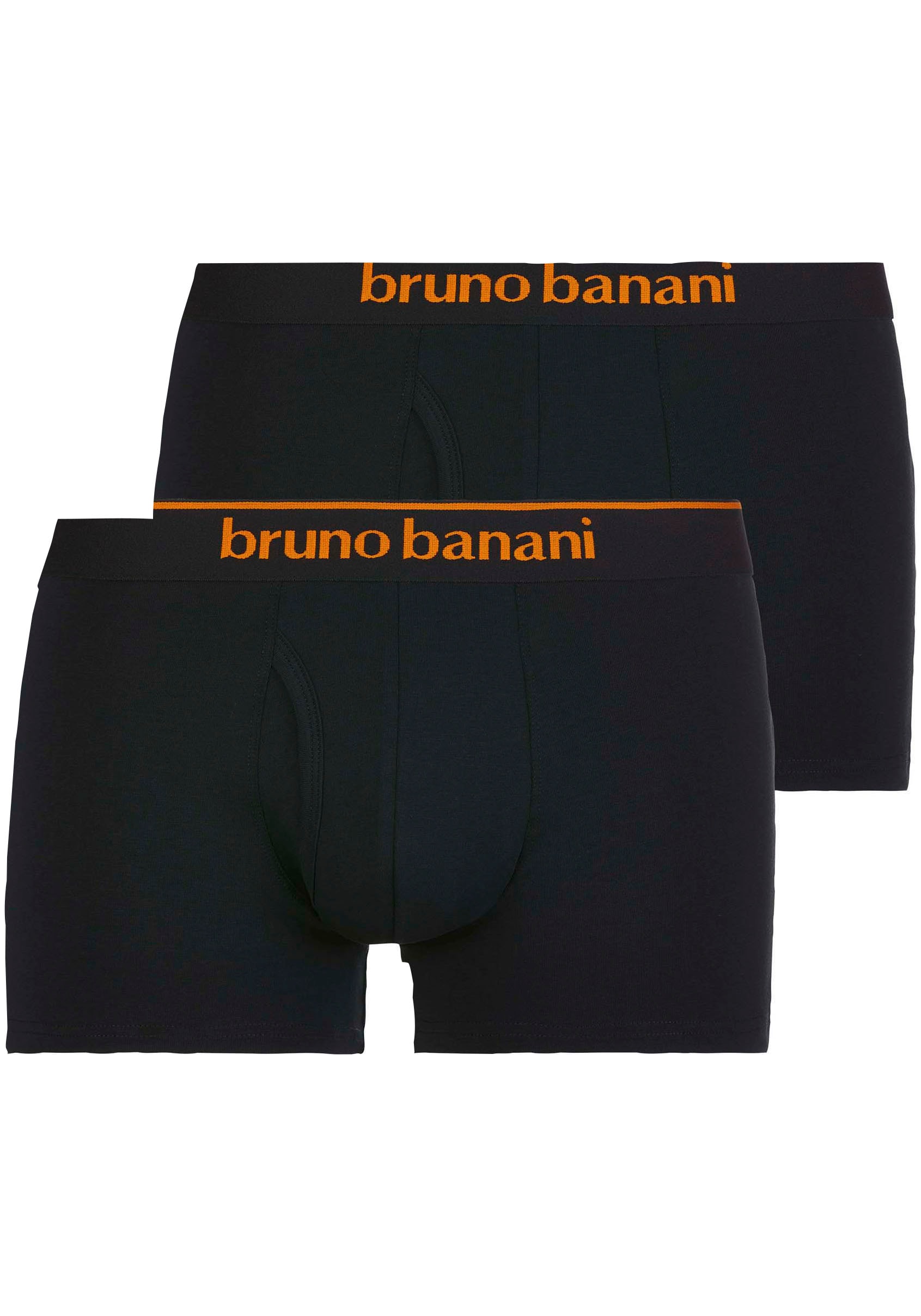 Image of Bruno Banani Boxershorts "Short 2Pack Quick Access" Kontrastfarbene Details