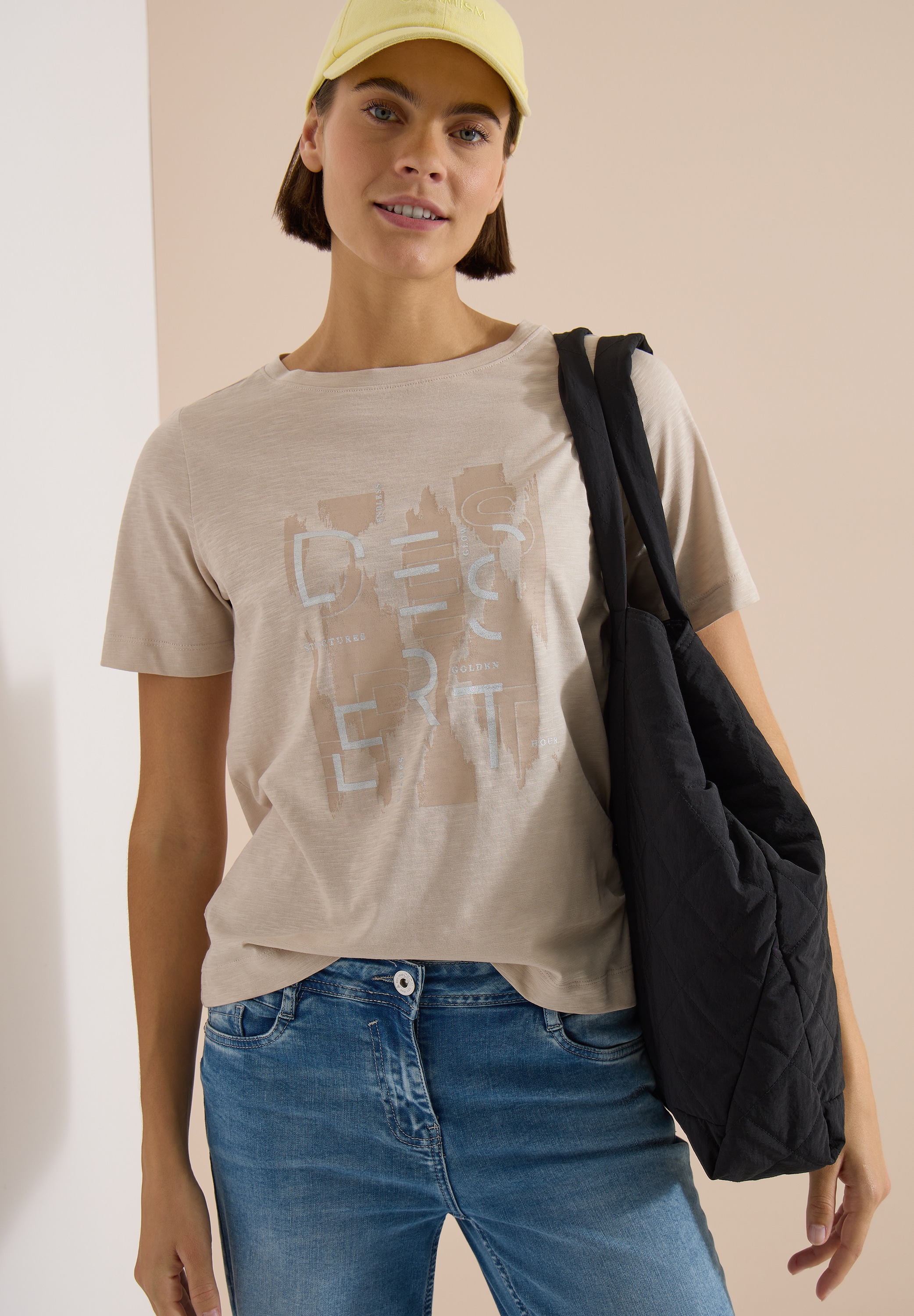 Cecil T-shirt à manches courtes T-shirt d'été avec imprimé