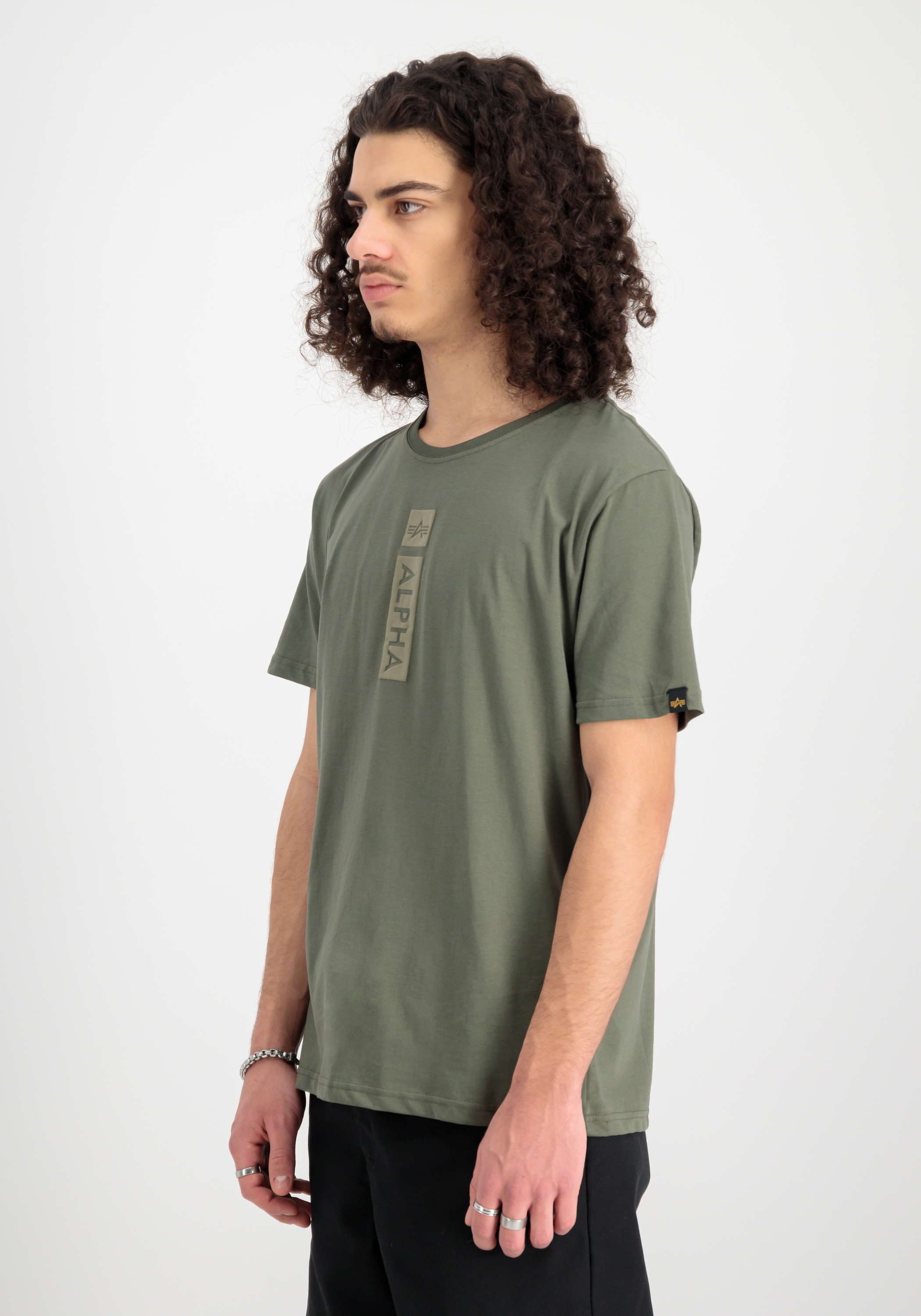 Alpha Industries T-Shirt »Alpha Industries Men - T-Shirts Alpha Puff Print T«