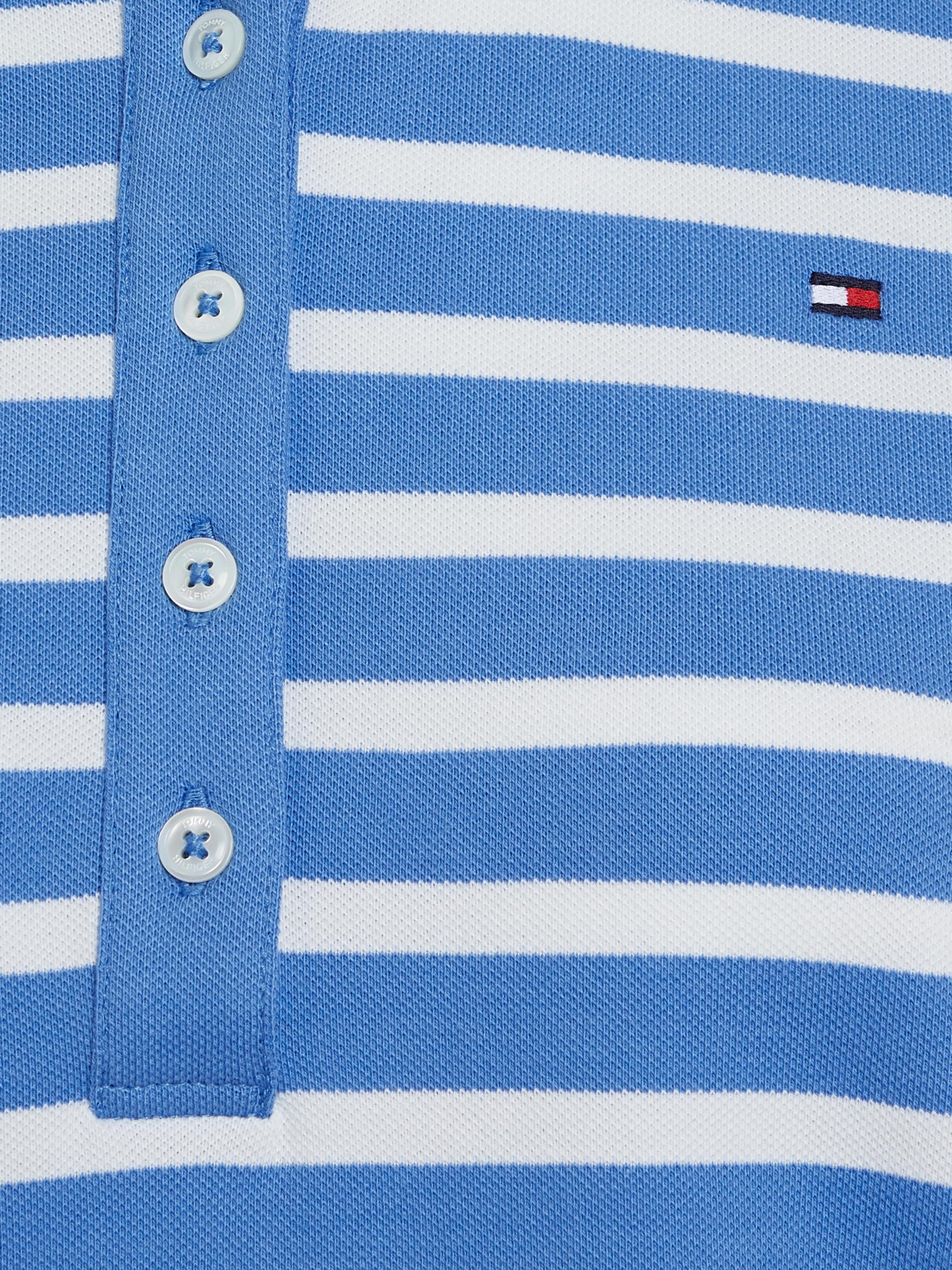 Tommy Hilfiger Poloshirt »1985 REG PIQUE STRIPE POLO SS«, mit dezenter Tommy Hilfiger Logostickerei