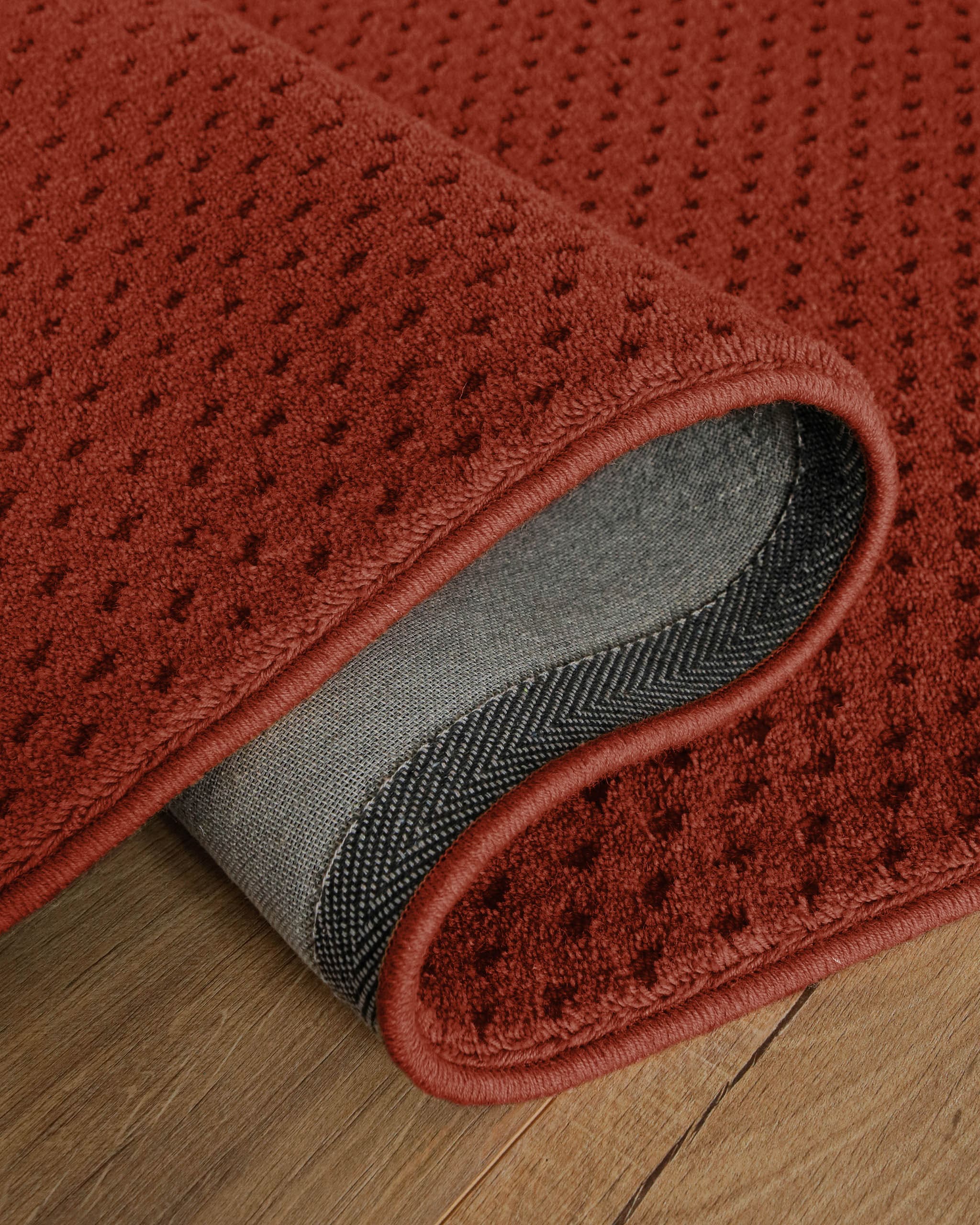 Wecon home Teppich »Castello THREE« rechteckig 7 mm Höhe Schurwolle, Kurzflor mit Hoch-Tief-Effekt, Wohnzimmer, Punktmuster