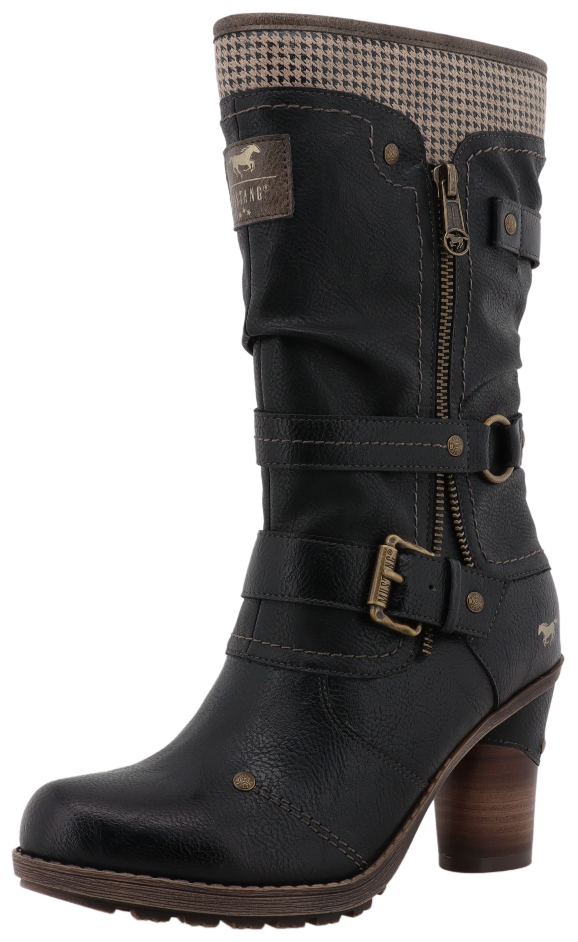 Mustang Shoes Bottes d'hiver »Palma«  bottes courtes, bottes d'hiver avec doublure textile chaude