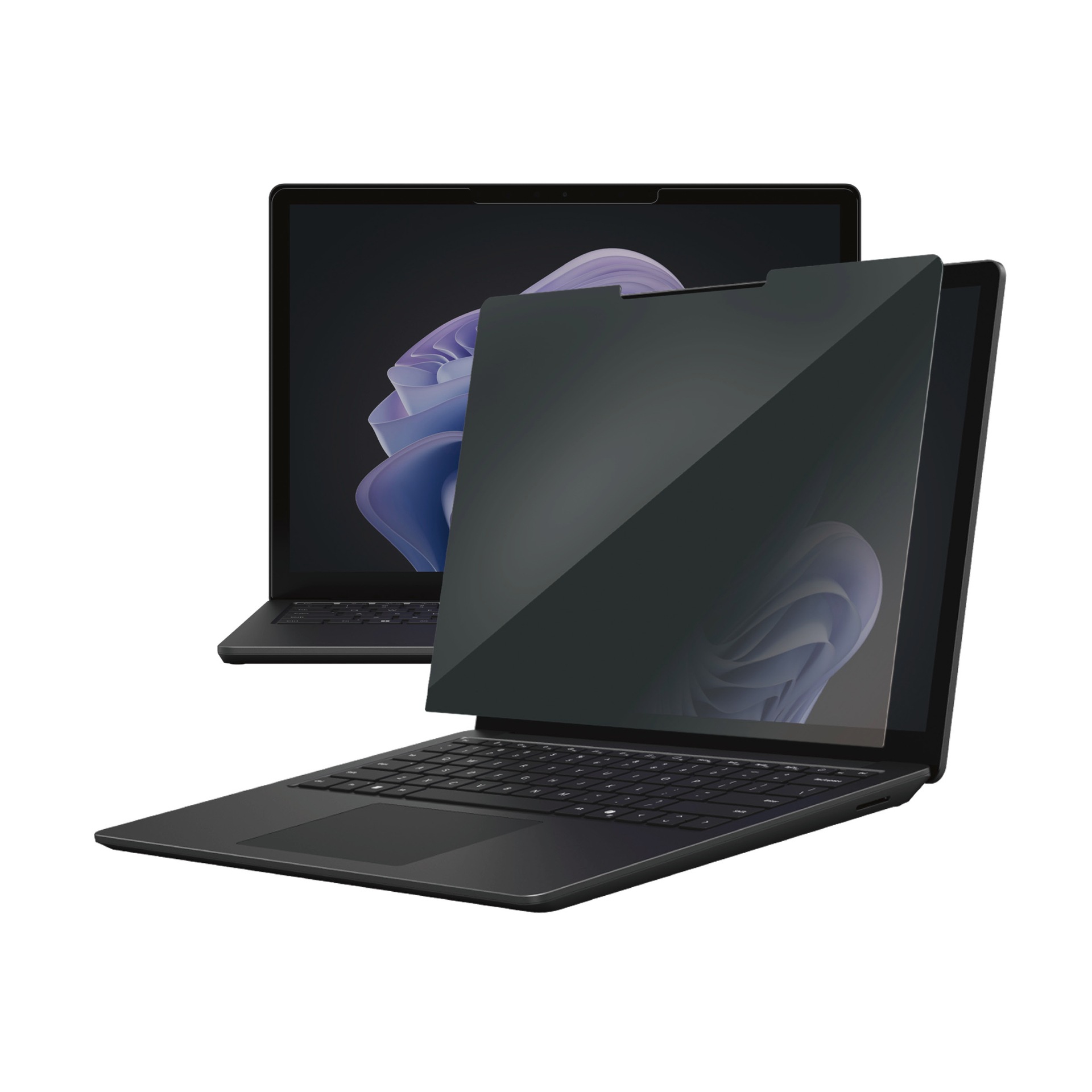 CARE by PanzerGlass Film de protection d'écran »Privacy Filter Screen Protector« für Microsoft Laptop 13,5 2nd/3rd/4th/5th/6th Edition Displayschutz, Schutzfolie, Blickschutz, kratz- & stossfest