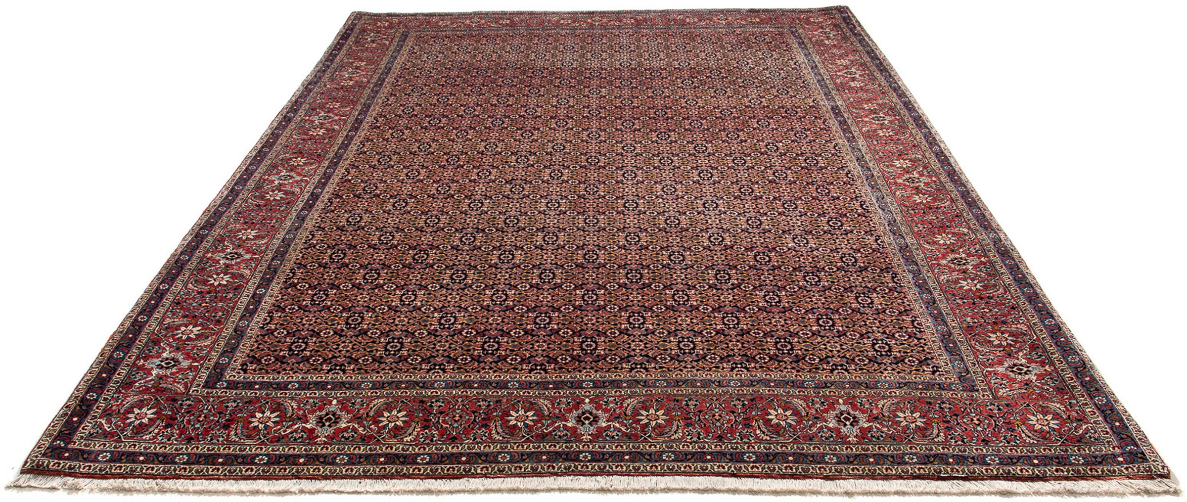 Image of morgenland Orientteppich »Perser - Bidjar - 300 x 210 cm - mehrfarbig«, rechteckig, 15 mm Höhe, Wohnzimmer, Handgeknüpft, Einzelstück mit Zertifikat bei Ackermann Versand Schweiz
