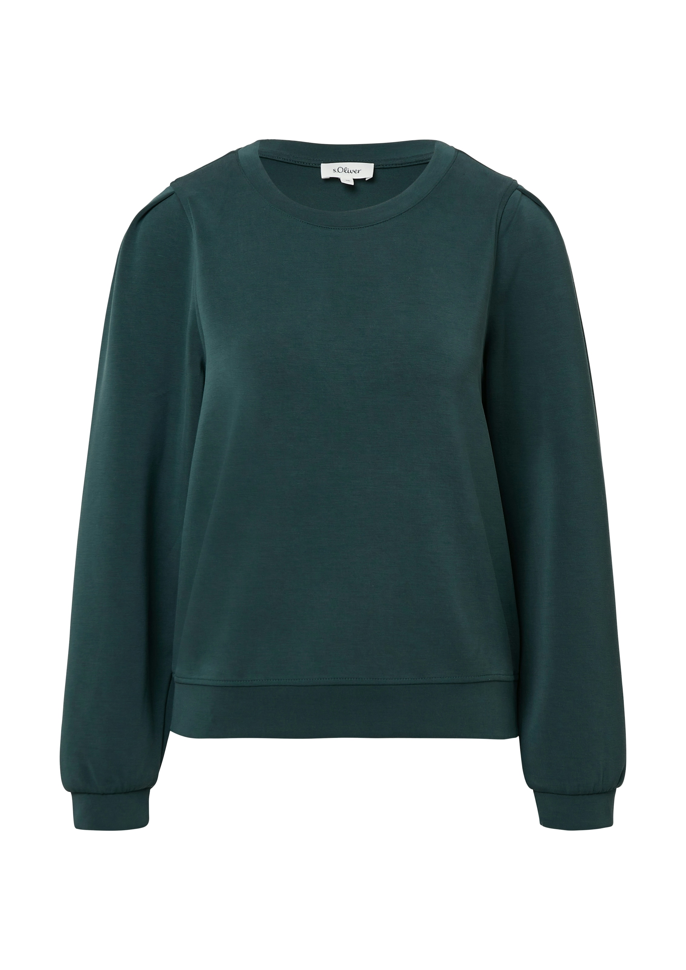 s.Oliver Sweat-shirt , avec bord-côte
