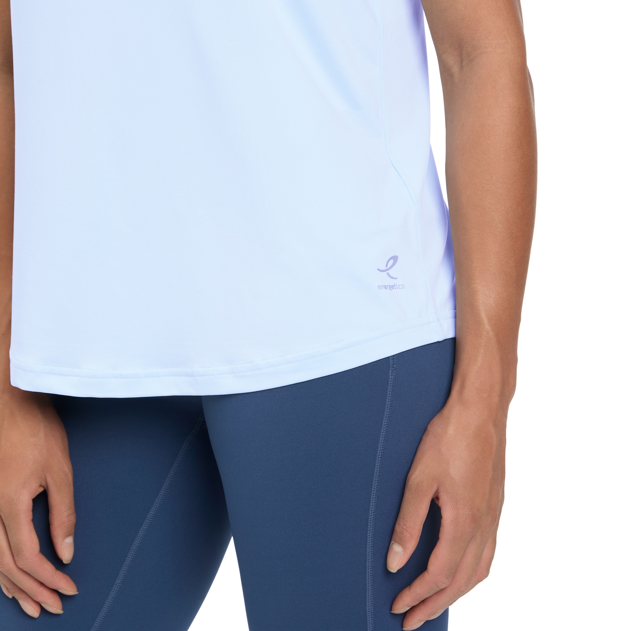 Energetics T-shirt »DA.-T-SHIRT GIANNA SHORT SLEEVE W« Manches courtes, col rond, coupe ample, plus long à l'arrière