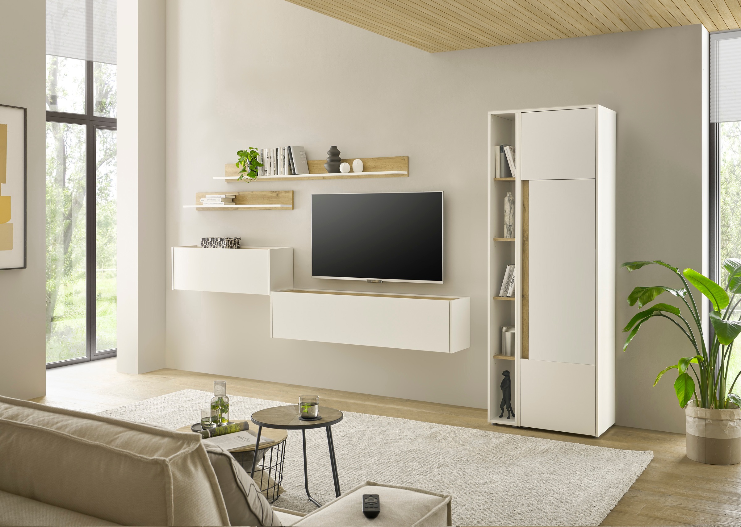 INOSIGN Büromöbel-Set »CiTY/GiRON«, (Set, 5 tlg.), Home Office