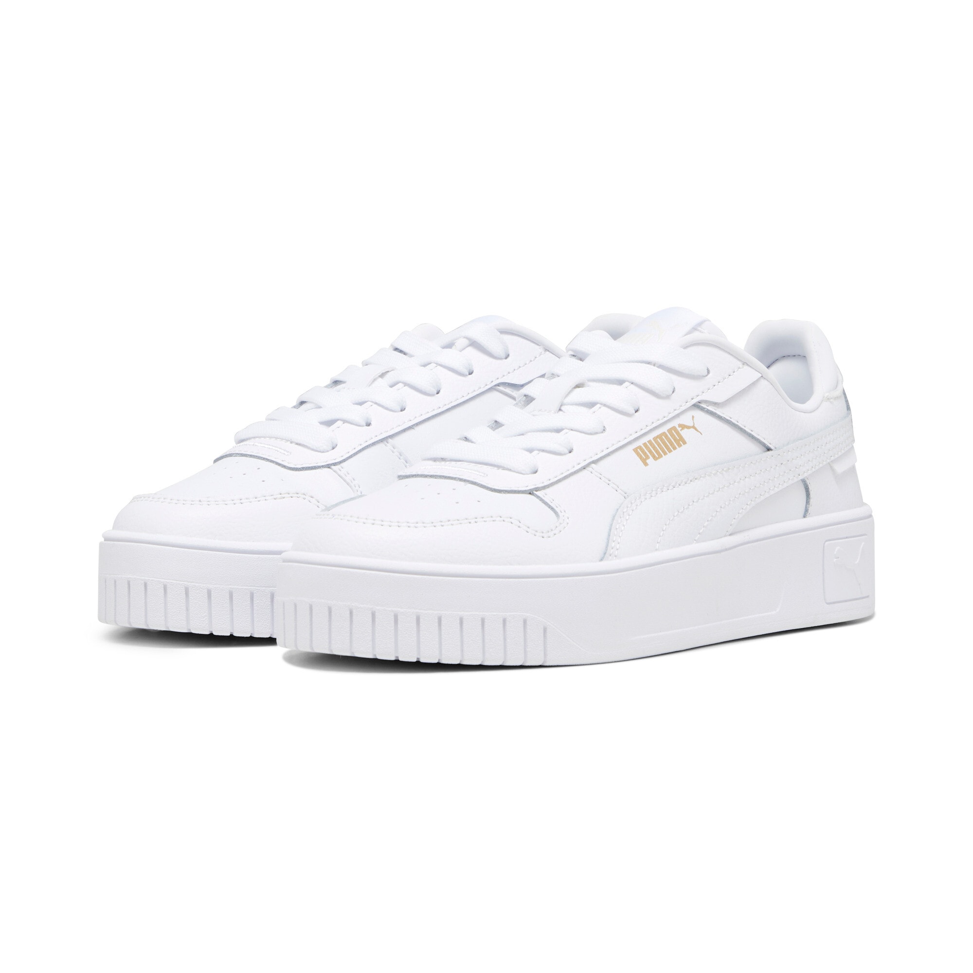 Image of PUMA Sneaker "CARINA STREET JR" mit sportlicher Silhouette, mit Plateausohle, mit Schnürung