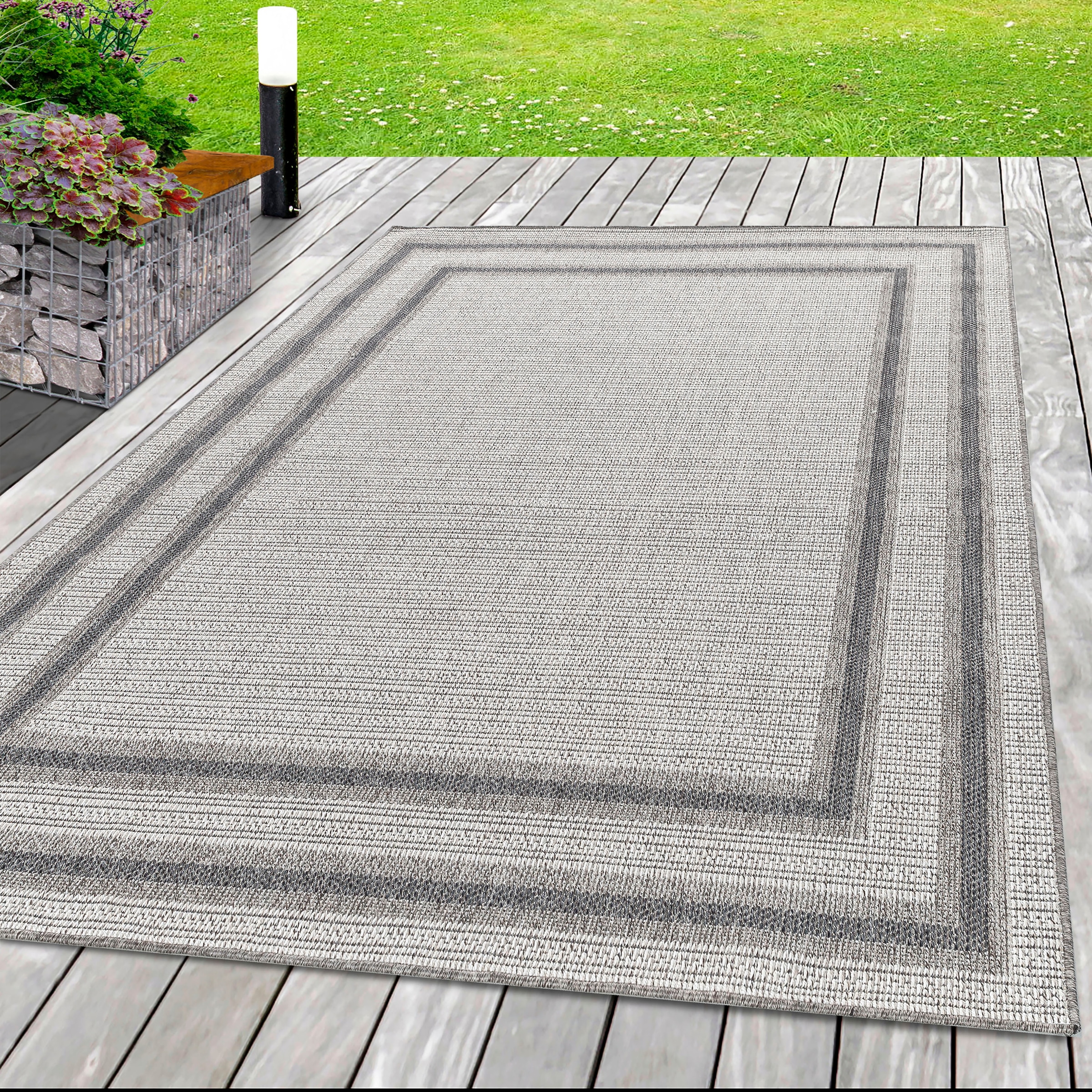 Image of Ayyildiz Teppiche Teppich "ARUBA 4901" rechteckig 6 mm Höhe Pflegeleicht, Modern, In- und Outdoor geeignet