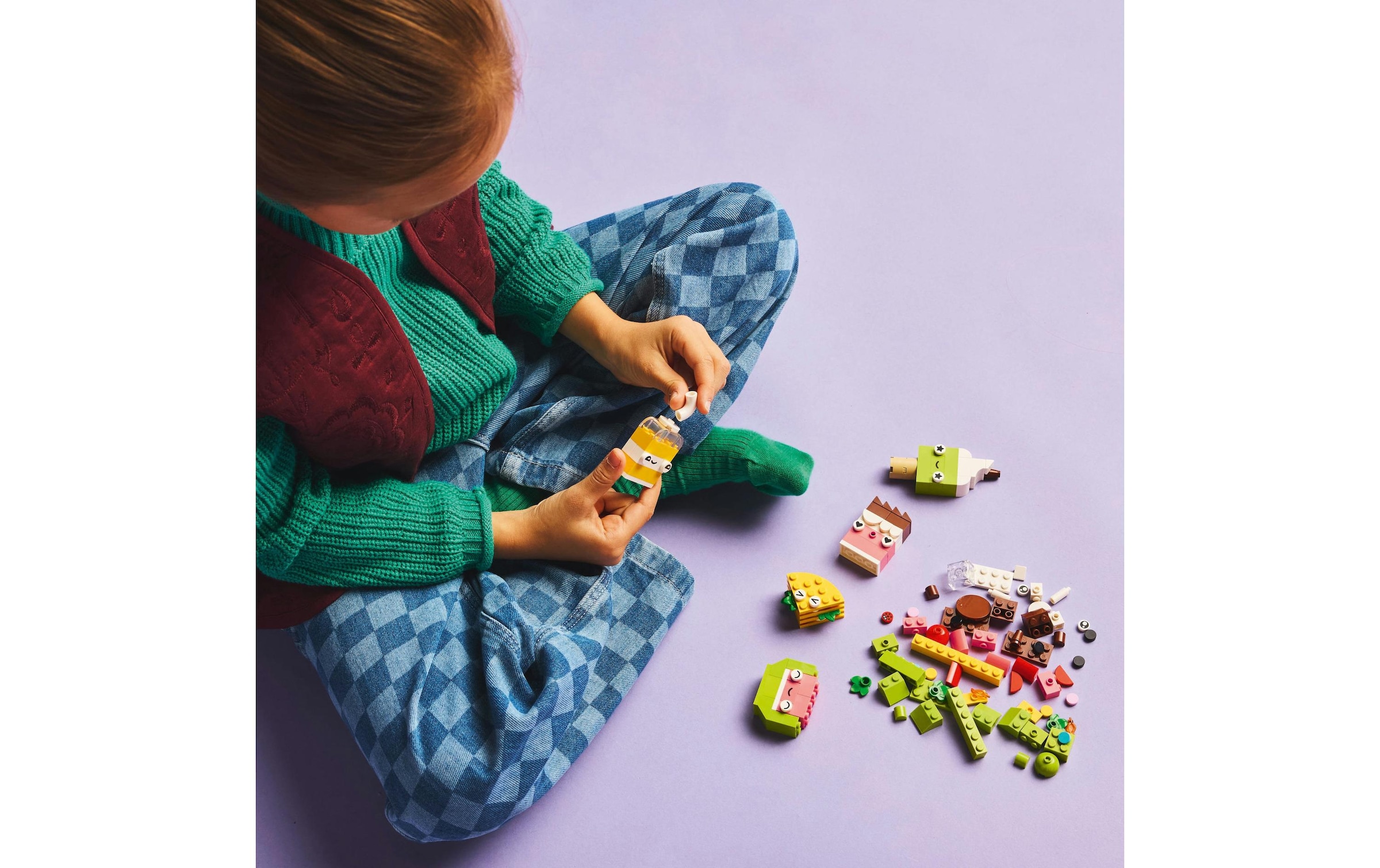 LEGO® Spielbausteine »Classic Kreativer Snack Bauspass 11039«, (150 St.)