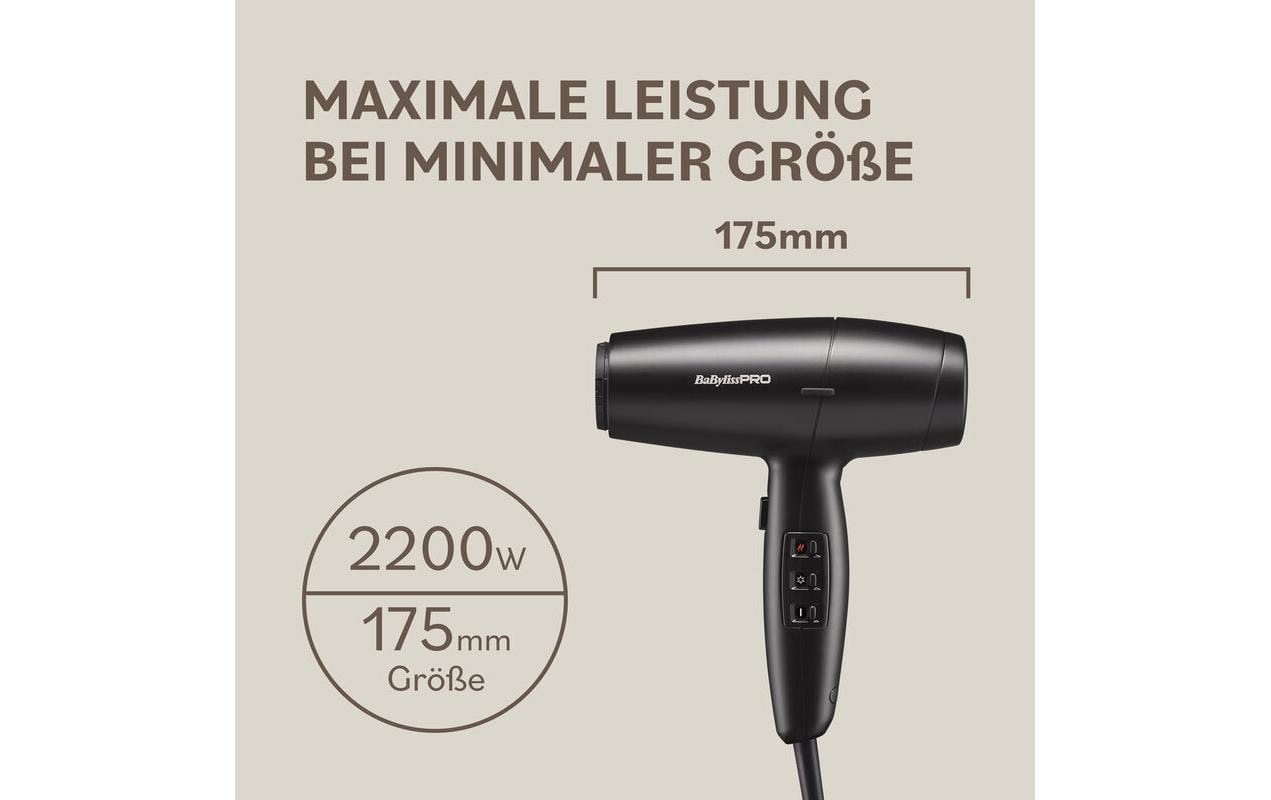 BaBylissPRO Sèche-cheveux »Pro Lupia High Speed« 2.200 W