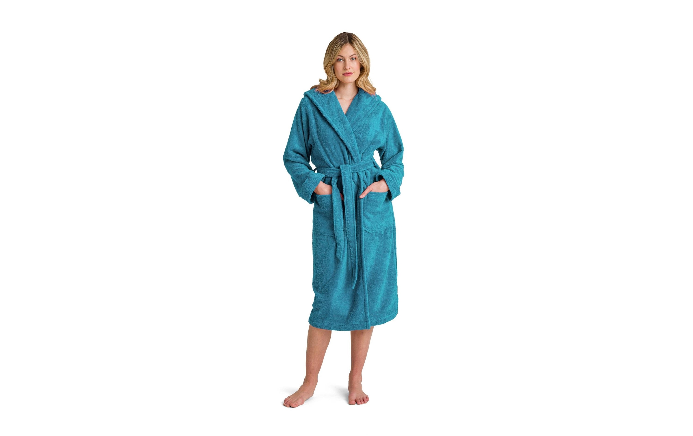Möve Peignoir de bain unisexe »Superwuschel Kapuze, ideal für Sauna & Spa, Hotelbademantel« 1 cuis in Uni