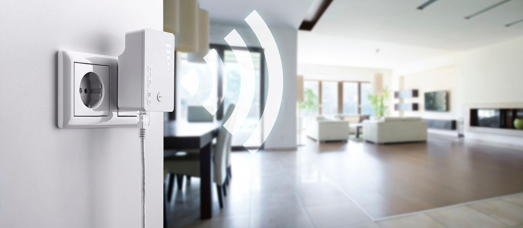 DEVOLO WLAN-Repeater »WiFi Repeater ac (1200Mbit, 1xGB LAN, WPS, Repeater, WLAN Verstärker)«