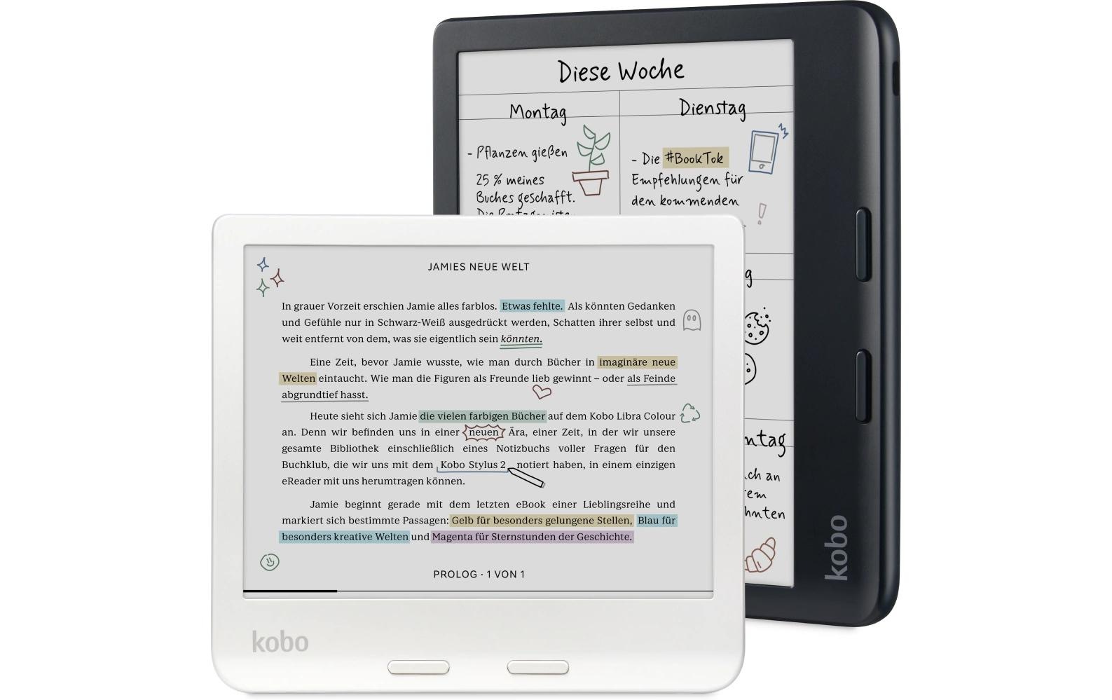 Kobo E-Book »Libra Colour inkl. Stylus 2« ( / 7 ″) )