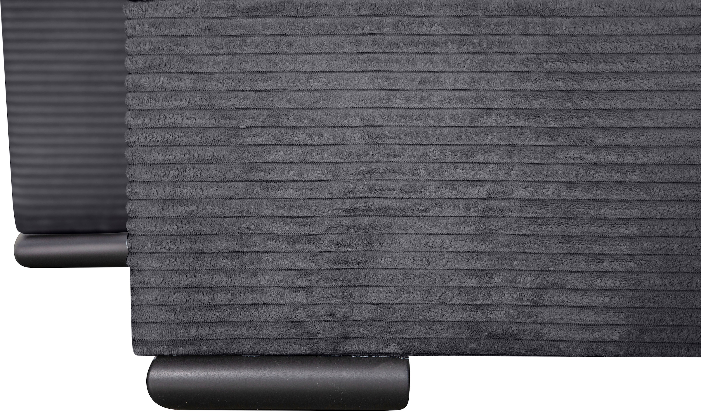 COLLECTION AB Wohnlandschaft »XL-Josy U-Form, Breite 313 cm, Cord-/Mix«, inkl. Bettfunktion, Bettkasten, mit 4 gleich grossen Rückenkissen